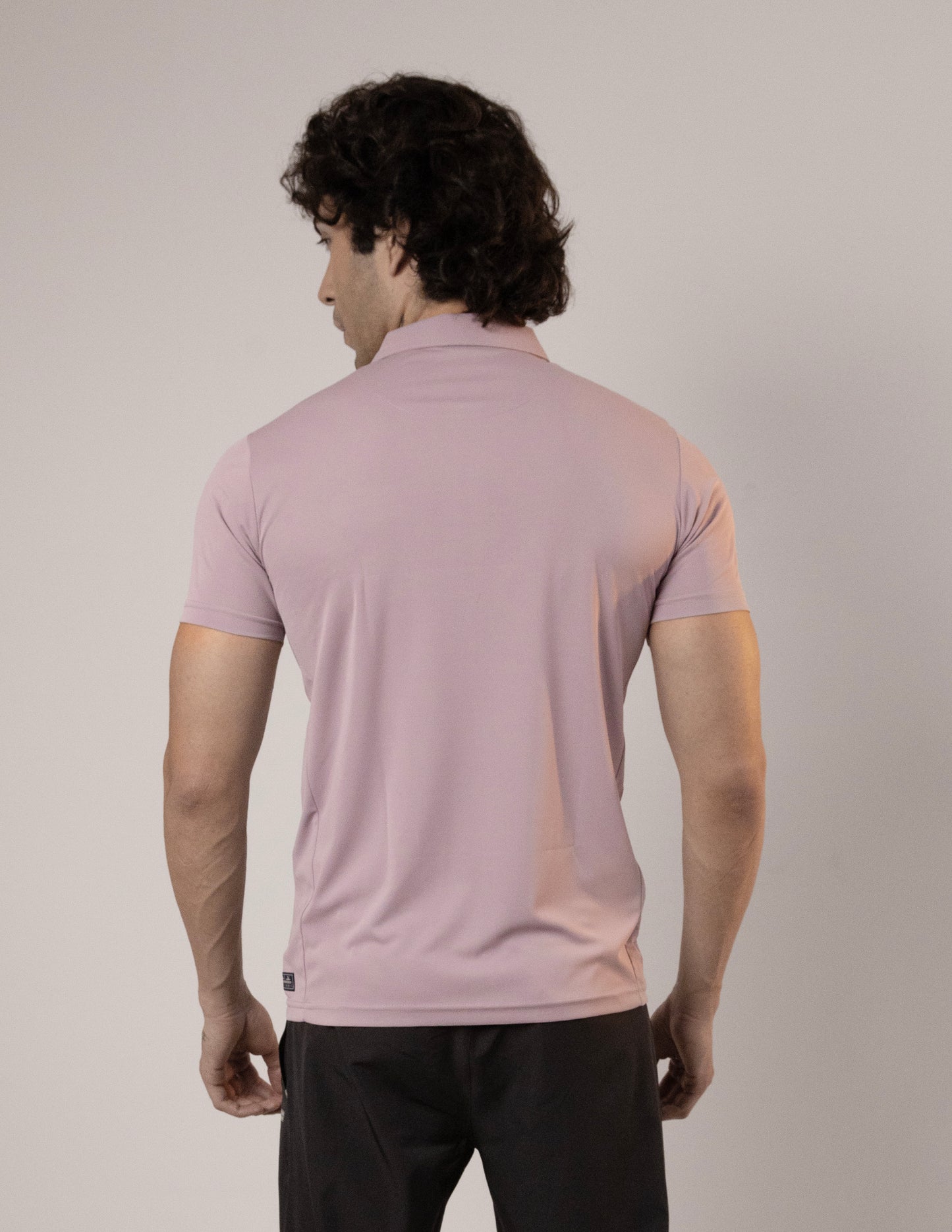 SELECT CLASSIC FIT SPORTS POLO T-SHIRT PINK