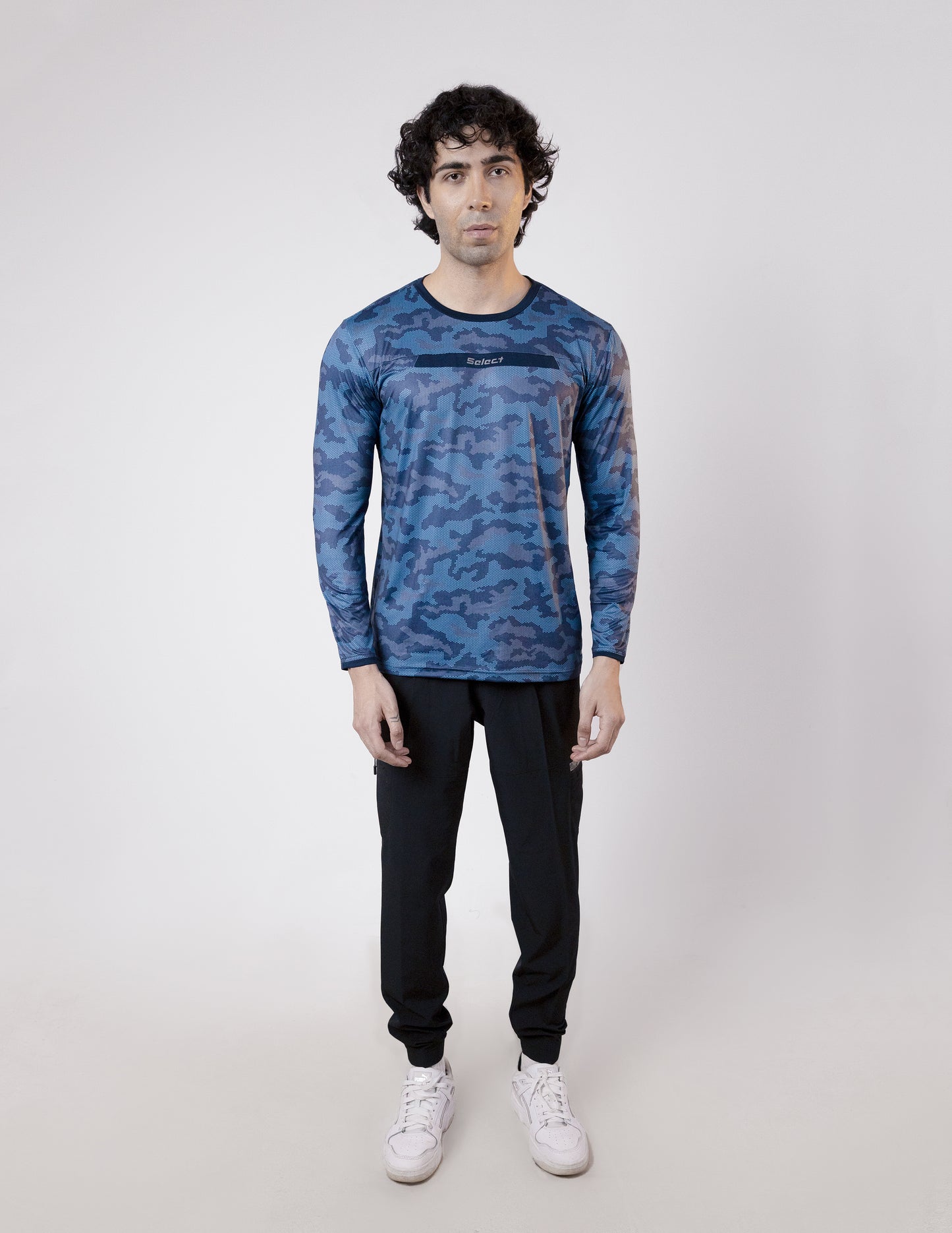 SELECT 4120 DRYFIT POLYSTER ROUND NECK GREY T-SHIRT