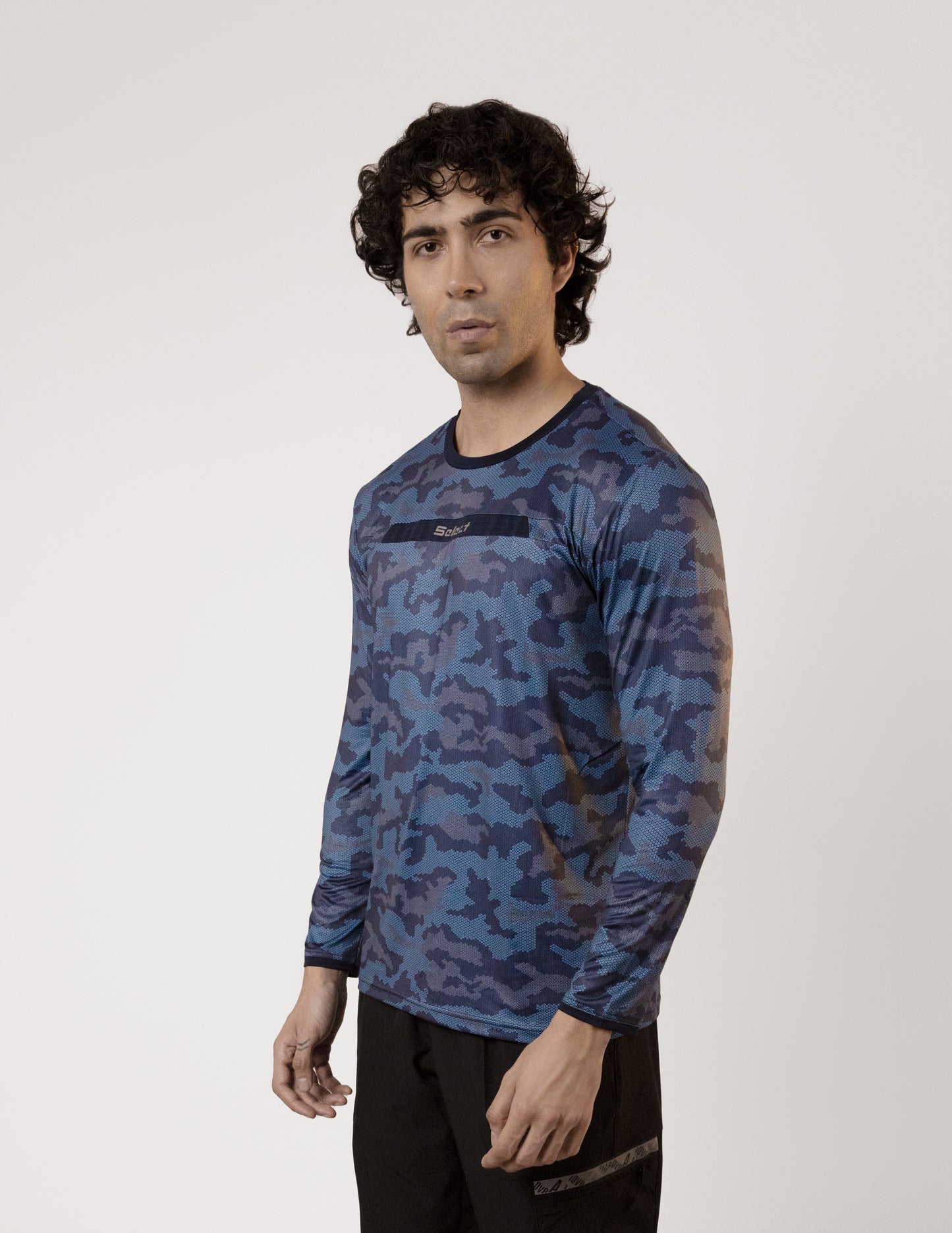 SELECT 4120 DRYFIT POLYSTER ROUND NECK GREY T-SHIRT