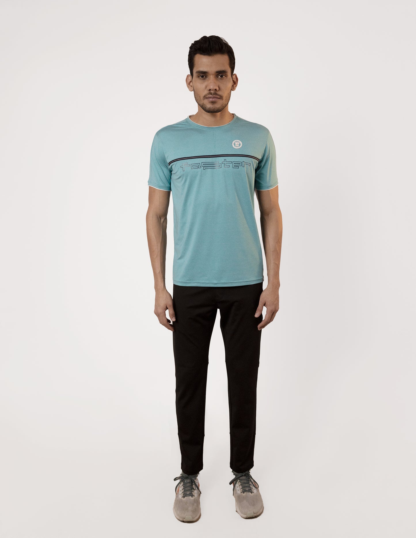 SELECT 5110 DRYFIT ROUND NECK TURQUOISE BLUE T-SHIRT