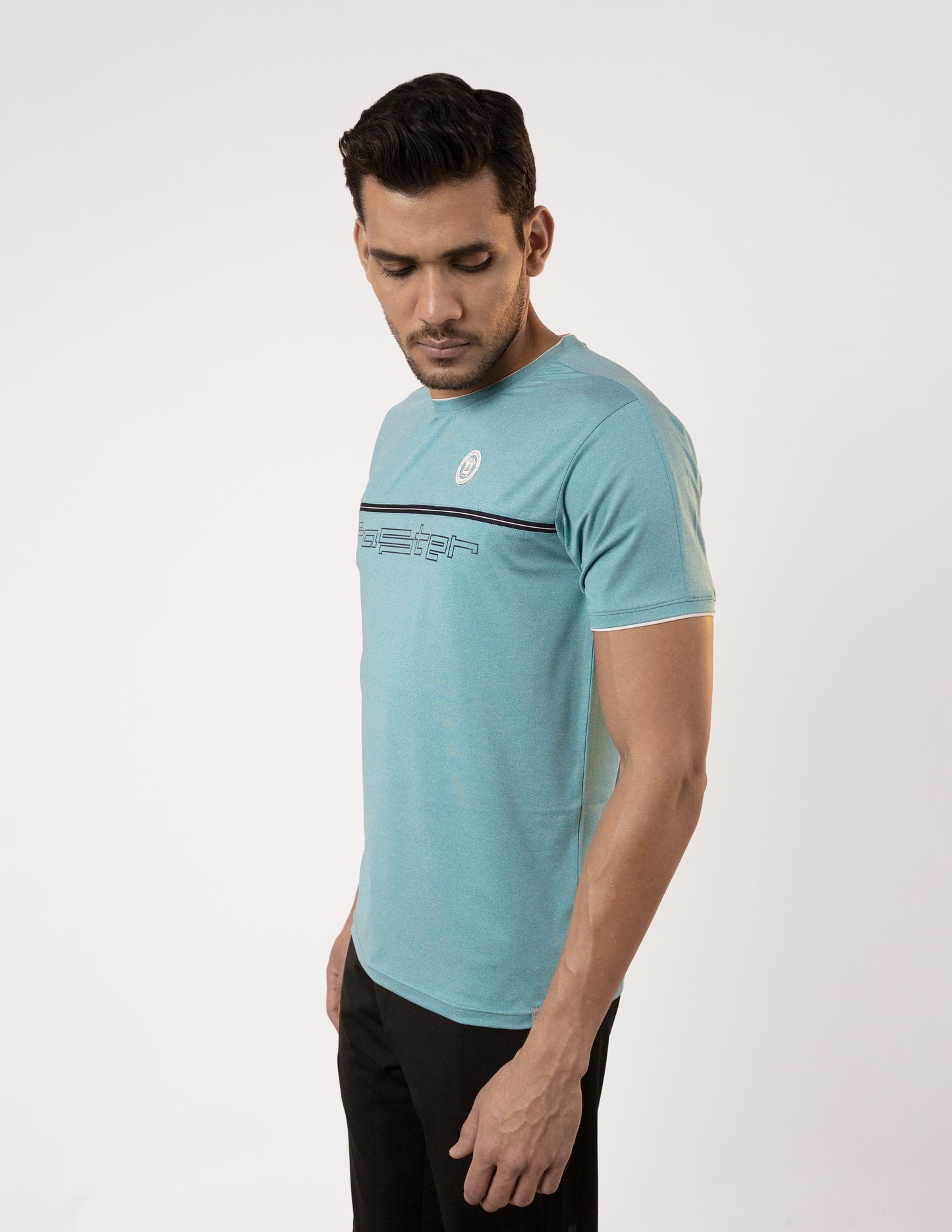 SELECT 5110 DRYFIT ROUND NECK TURQUOISE BLUE T-SHIRT