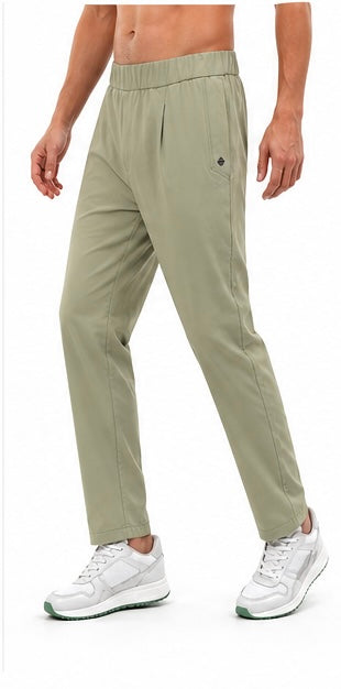 SL - 2605 Men’s Nylon Terry Straight Fit Trackpants