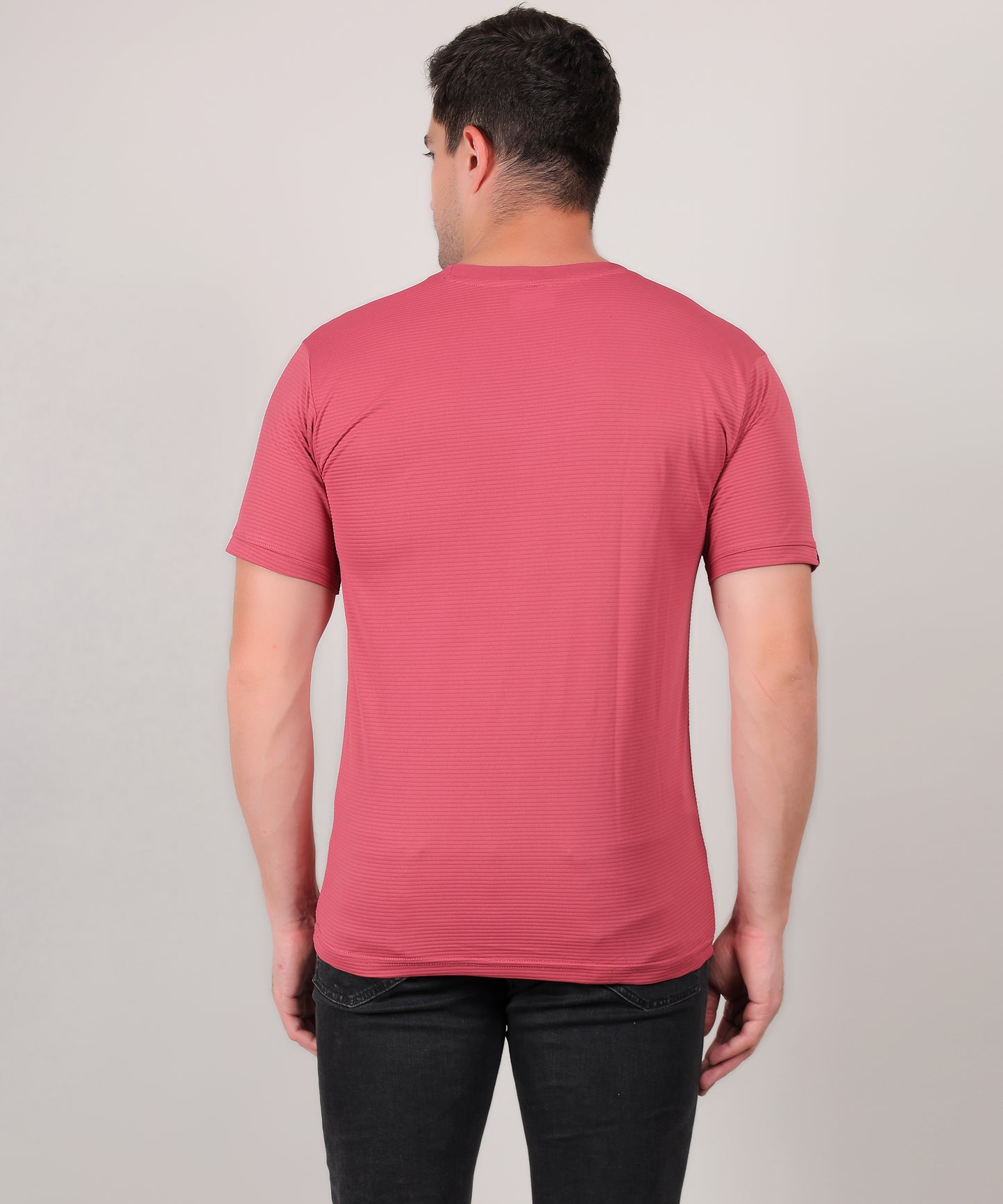SELECT 4145 MICRO POLYSTER ROUND NECK CARROT T-SHIRT
