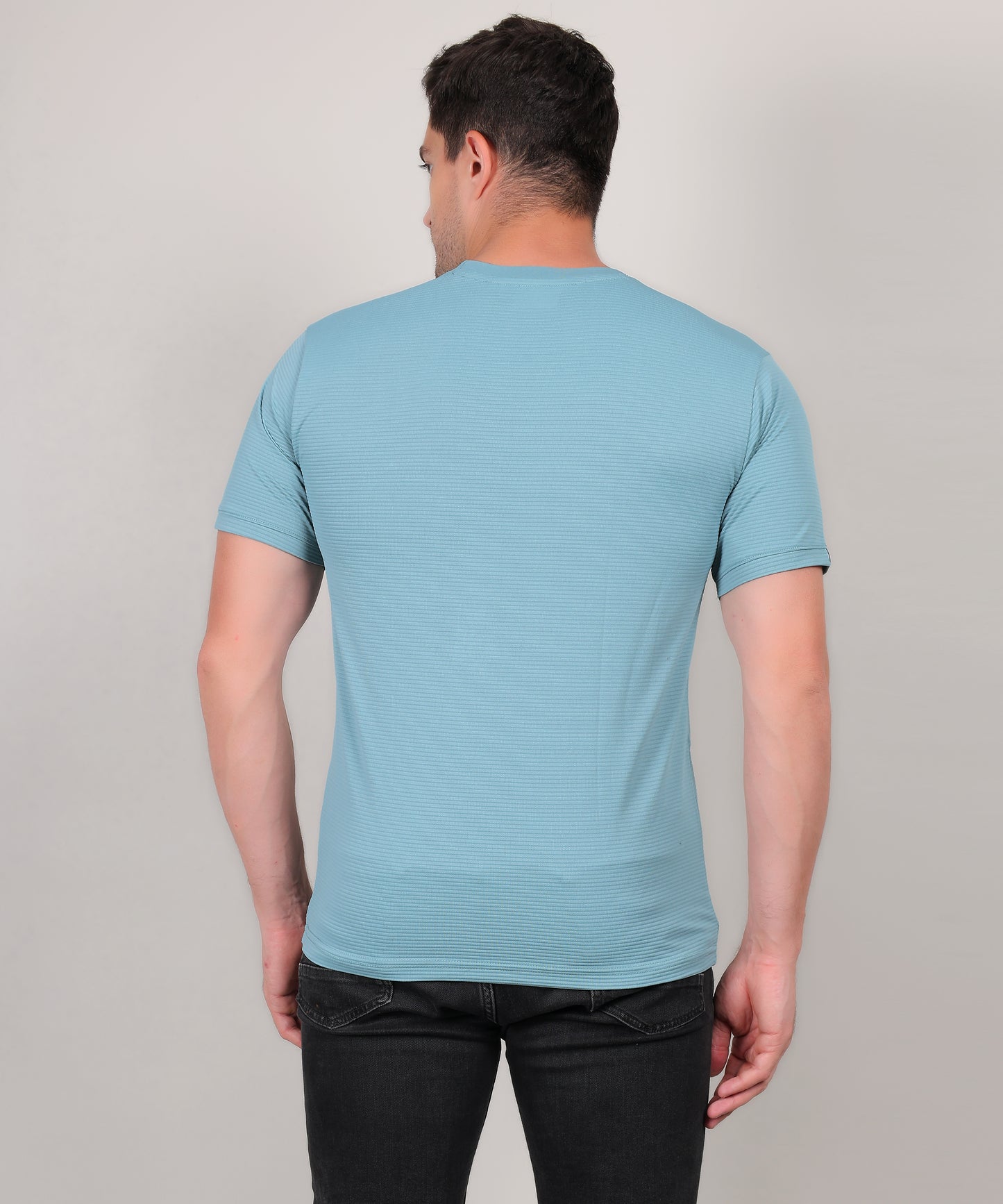 SELECT 4145 MICRO POLYSTER ROUND NECK MINT T-SHIRT