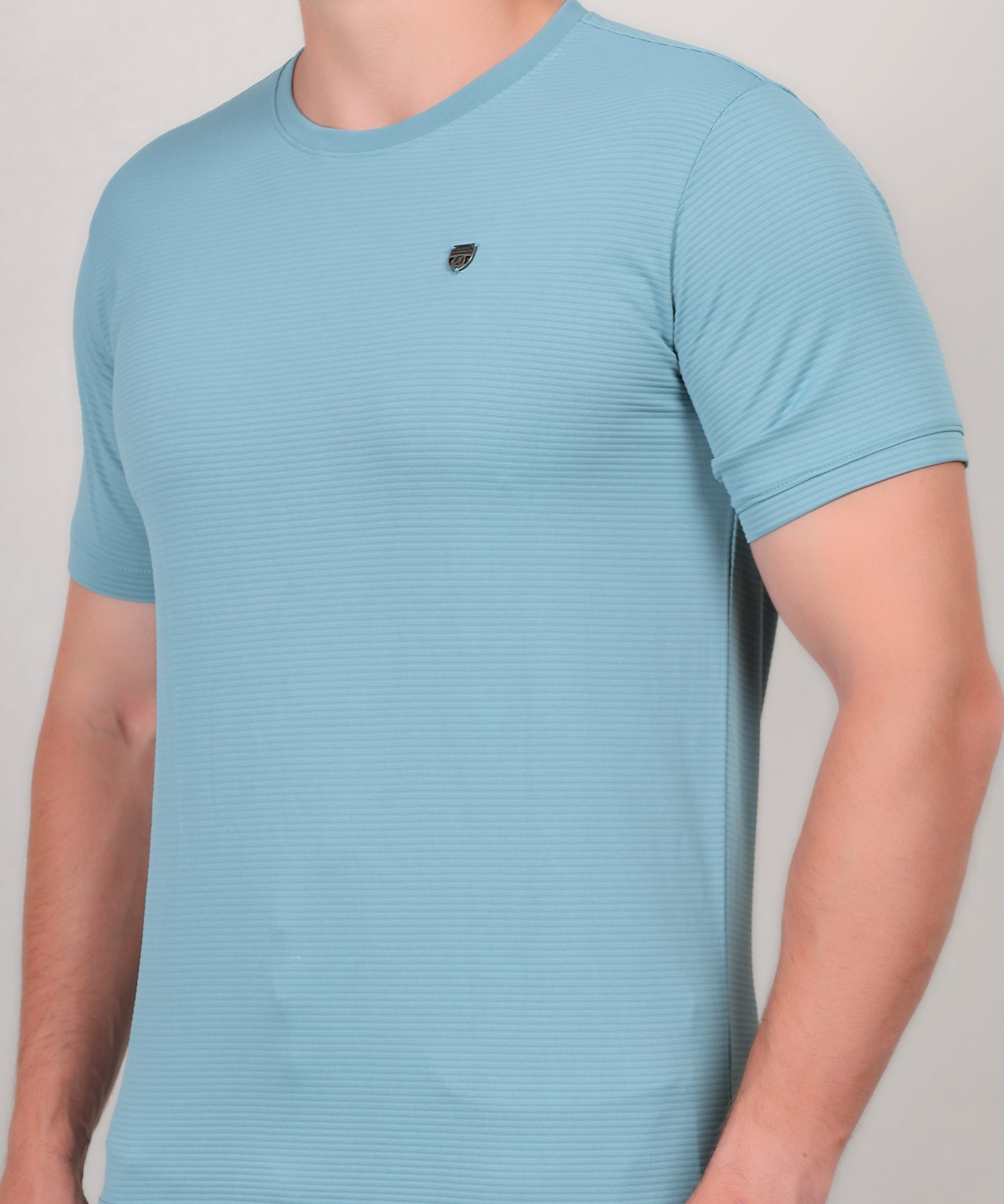 SELECT 4145 MICRO POLYSTER ROUND NECK MINT T-SHIRT