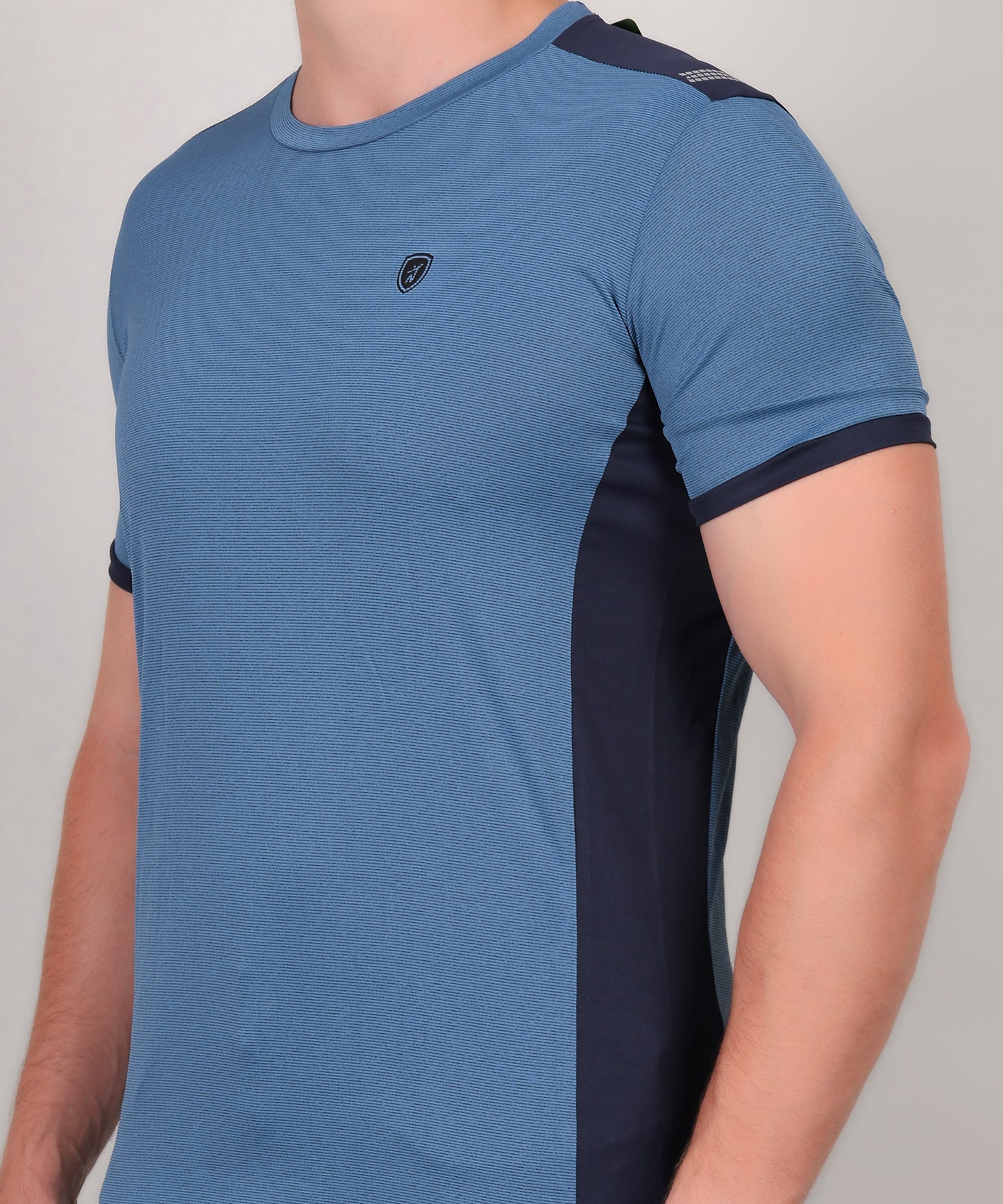 SELECT 4170 DRYFIT POLYSTER ROUND NECK TEAL T-SHIRT