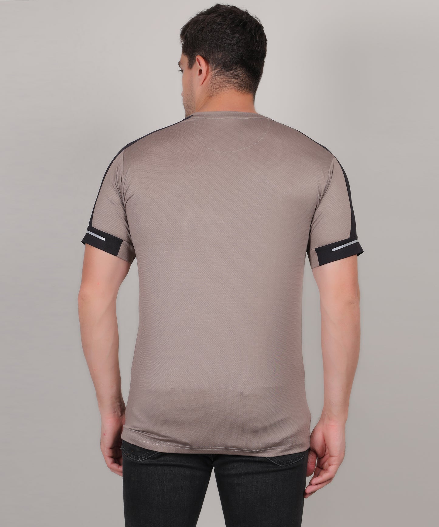 SELECT 5170 DRYFIT ROUND NECK SILVER GREY T-SHIRT
