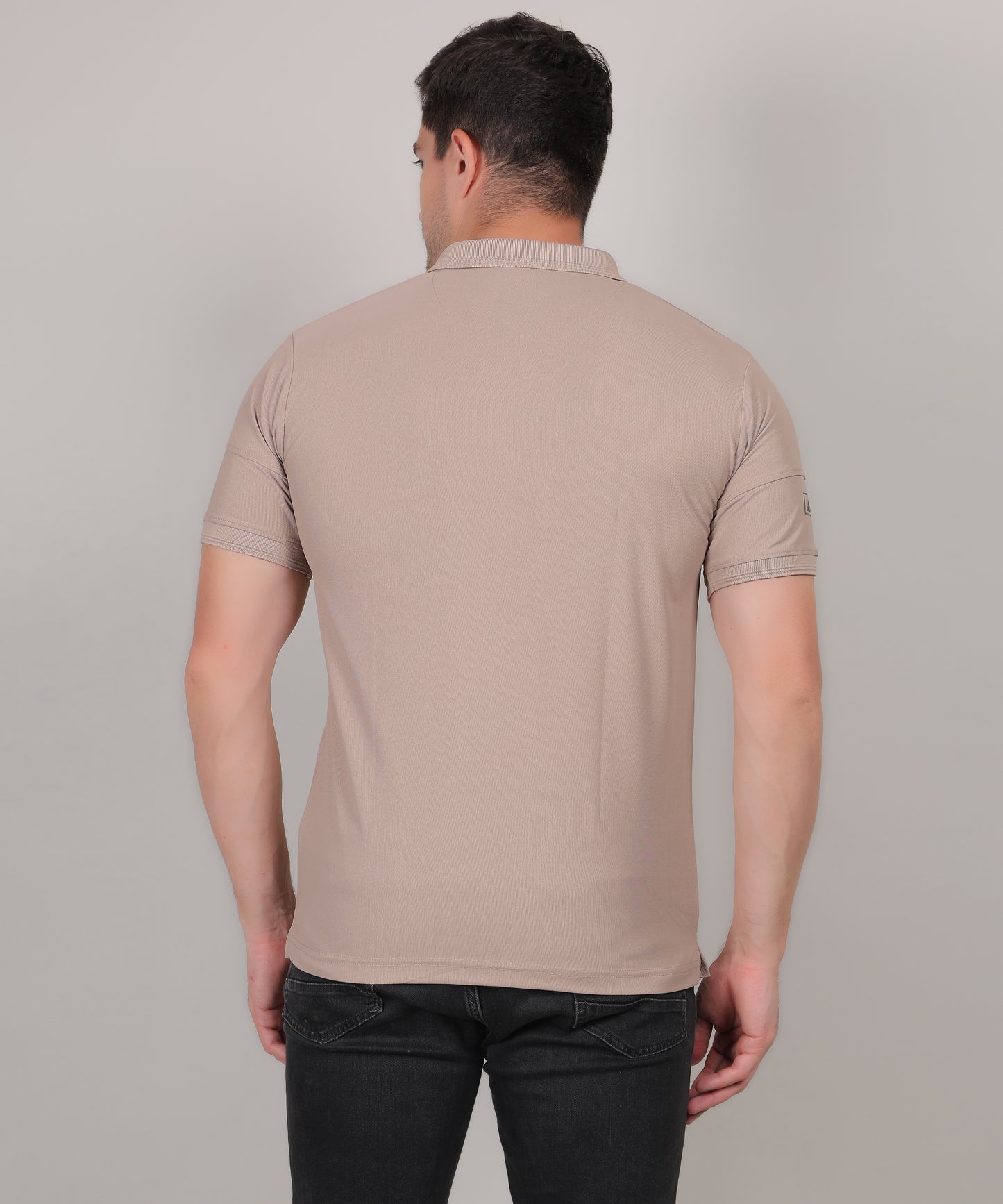 SELECT GL50 CLASSIC FIT SPORTS POLO T-SHIRT CAMEL