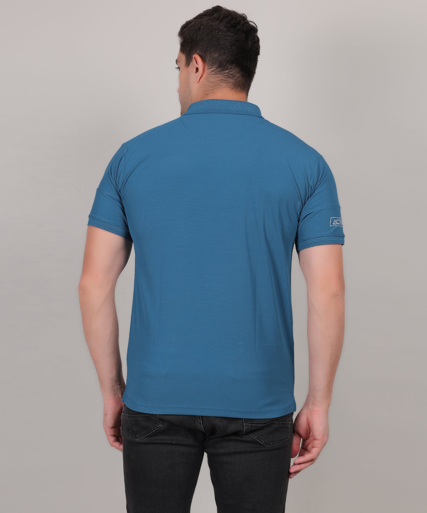 SELECT GL50 CLASSIC FIT SPORTS POLO T-SHIRT TEAL