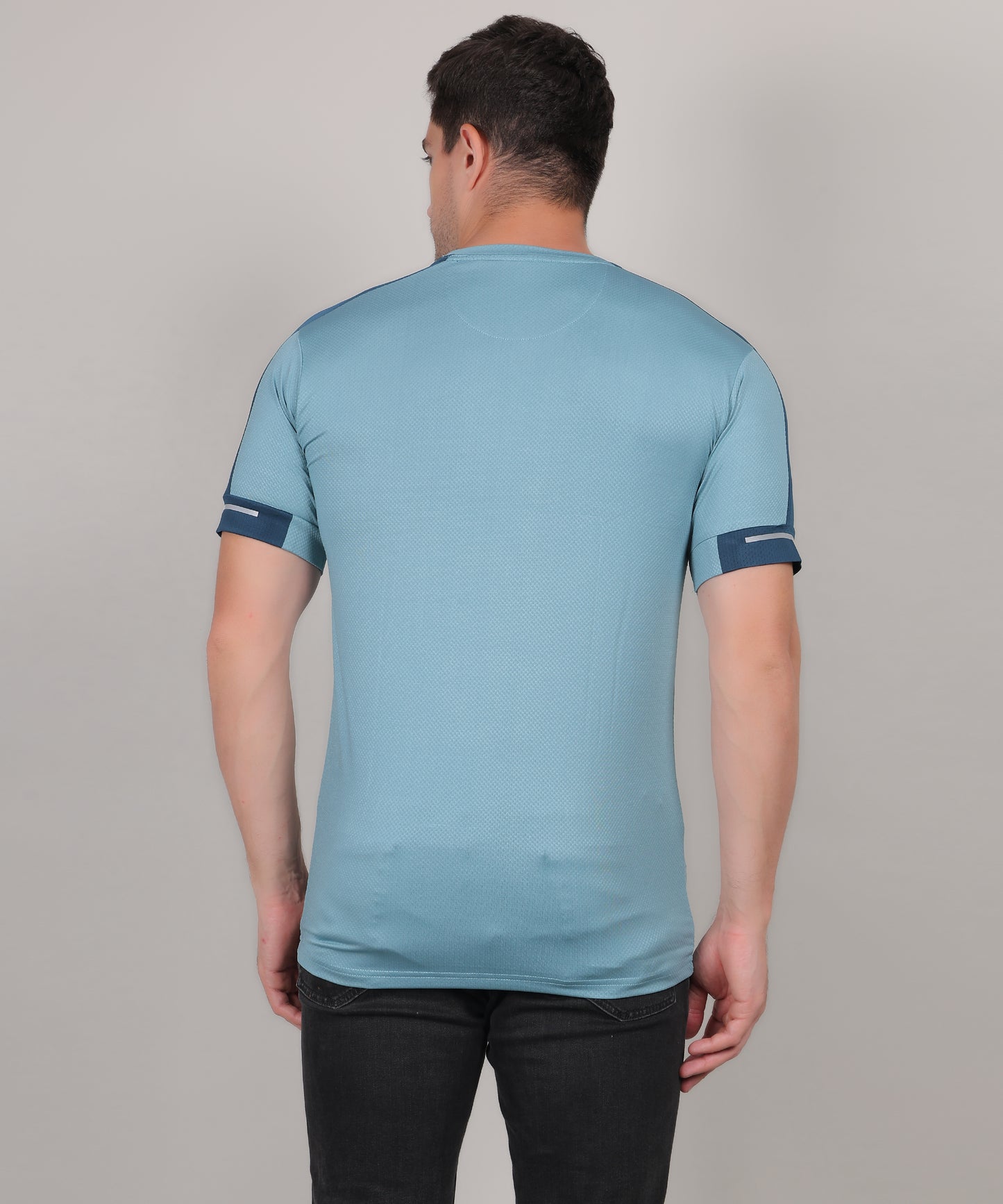 SELECT 5170 DRYFIT ROUND NECK TURQUOISE BLUE T-SHIRT