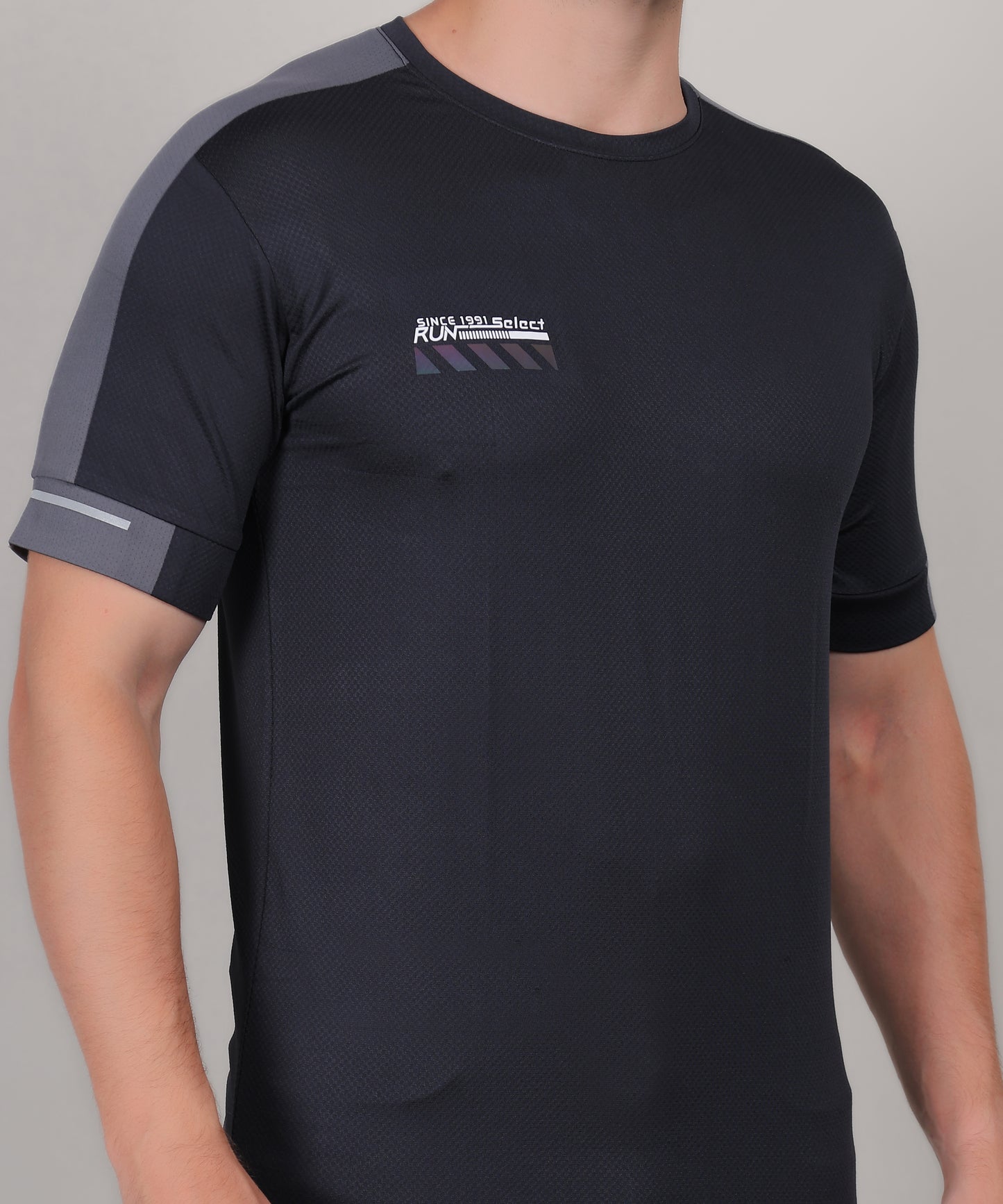 SELECT 5170 DRYFIT ROUND NECK NAVY BLUE T-SHIRT