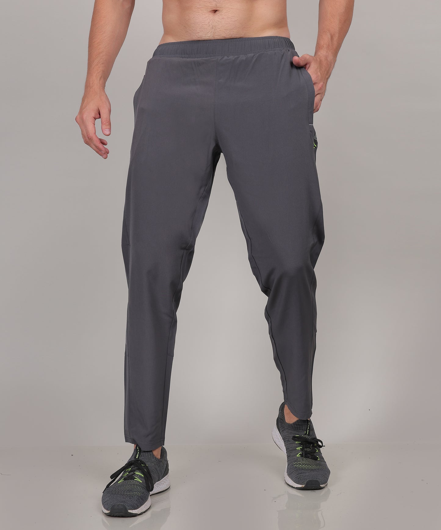 SELECT 8010 BASIC NS TRACK PANT GREY FOR MEN
