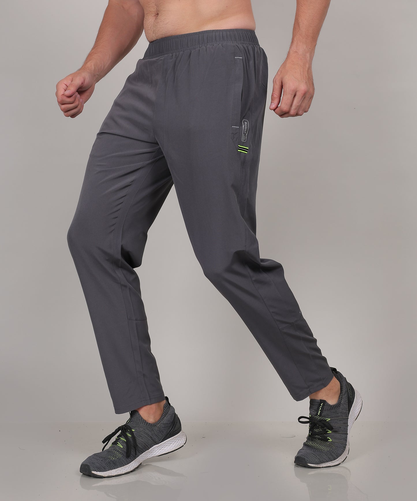 SELECT 8010 BASIC NS TRACK PANT GREY FOR MEN