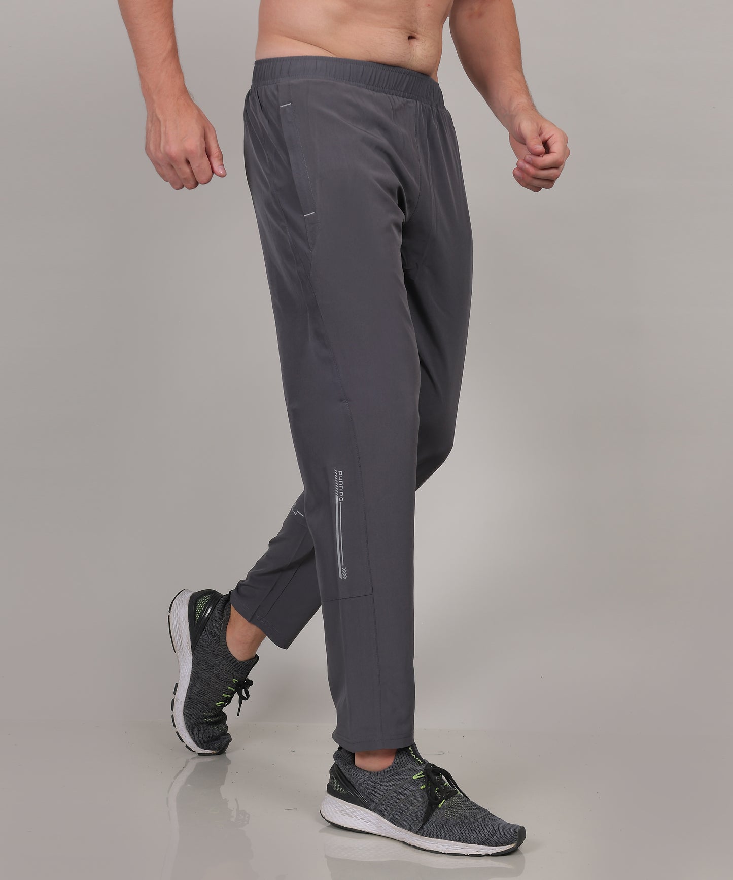 SELECT 8010 BASIC NS TRACK PANT GREY FOR MEN