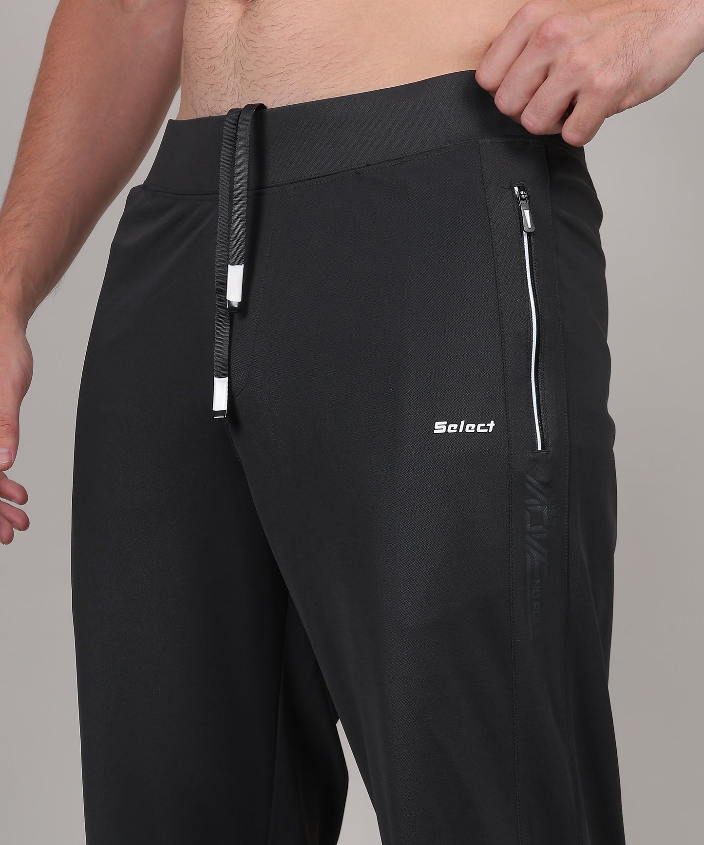 SELECT 8295 PREMIUM ULTRA-DRY FOUR WAY TRACK PANT BLACK FOR MEN