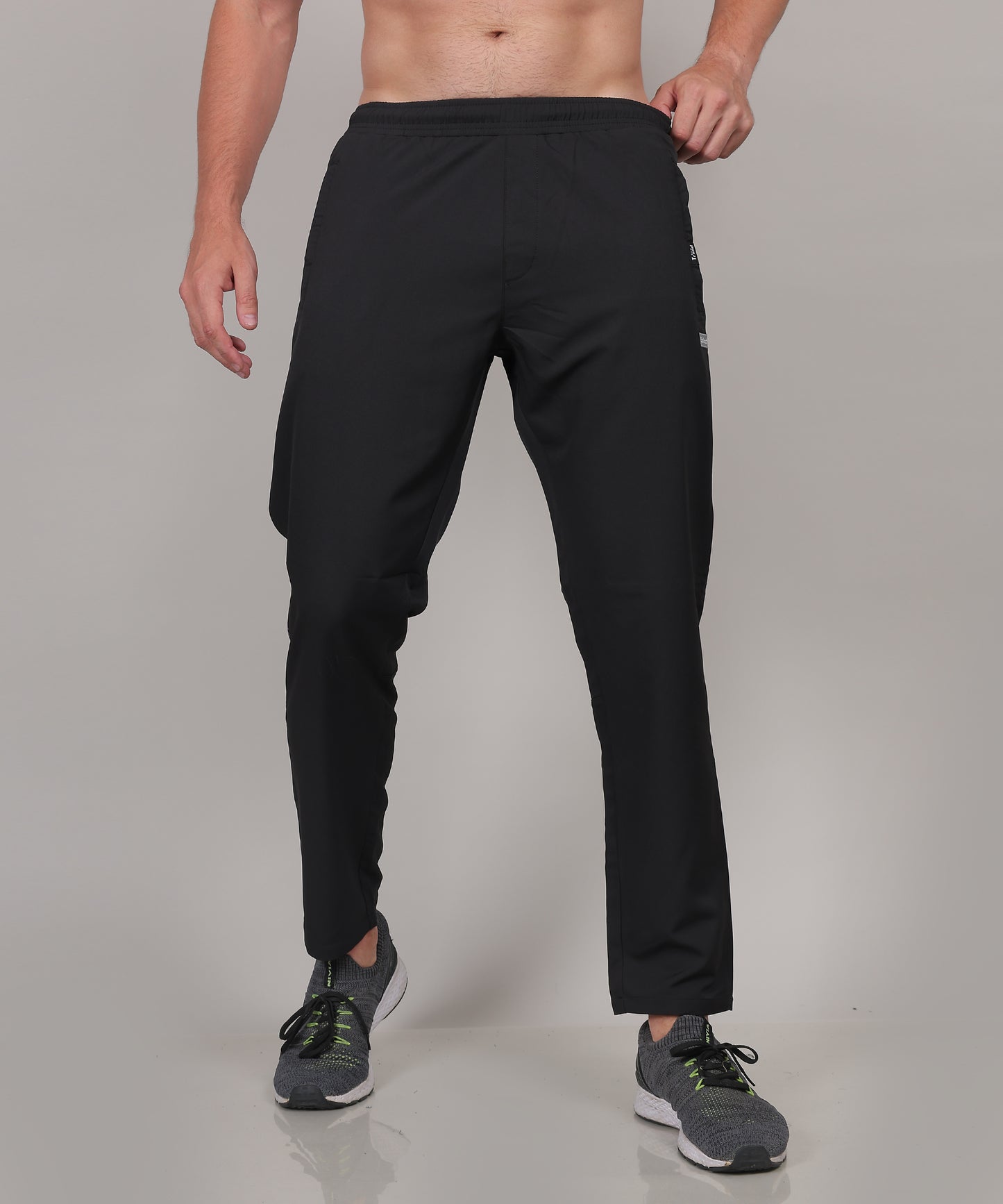 SELECT 9020 TERRY CARGO TRACK PANT BLACK FOR MEN