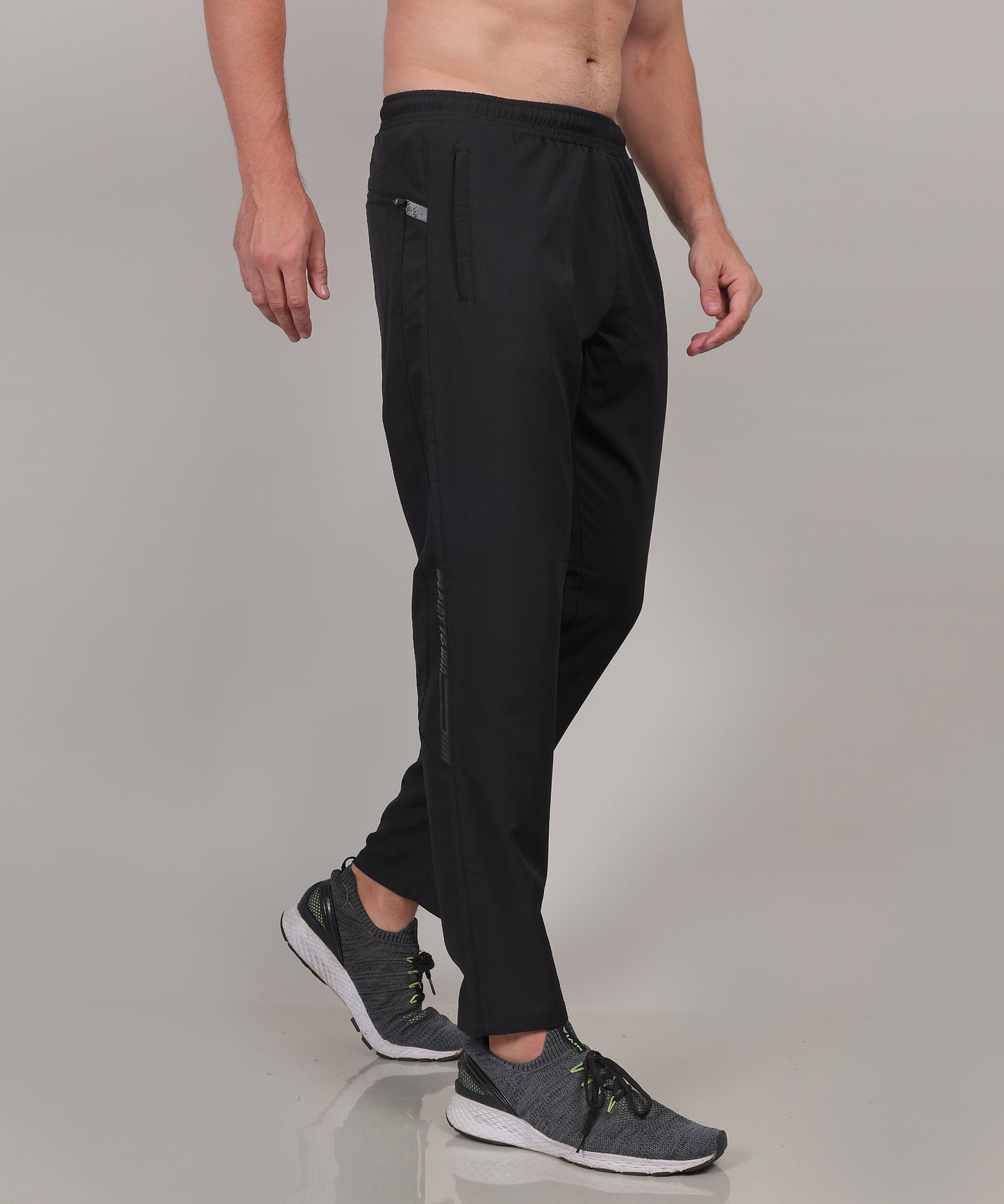SELECT 9020 TERRY CARGO TRACK PANT BLACK FOR MEN