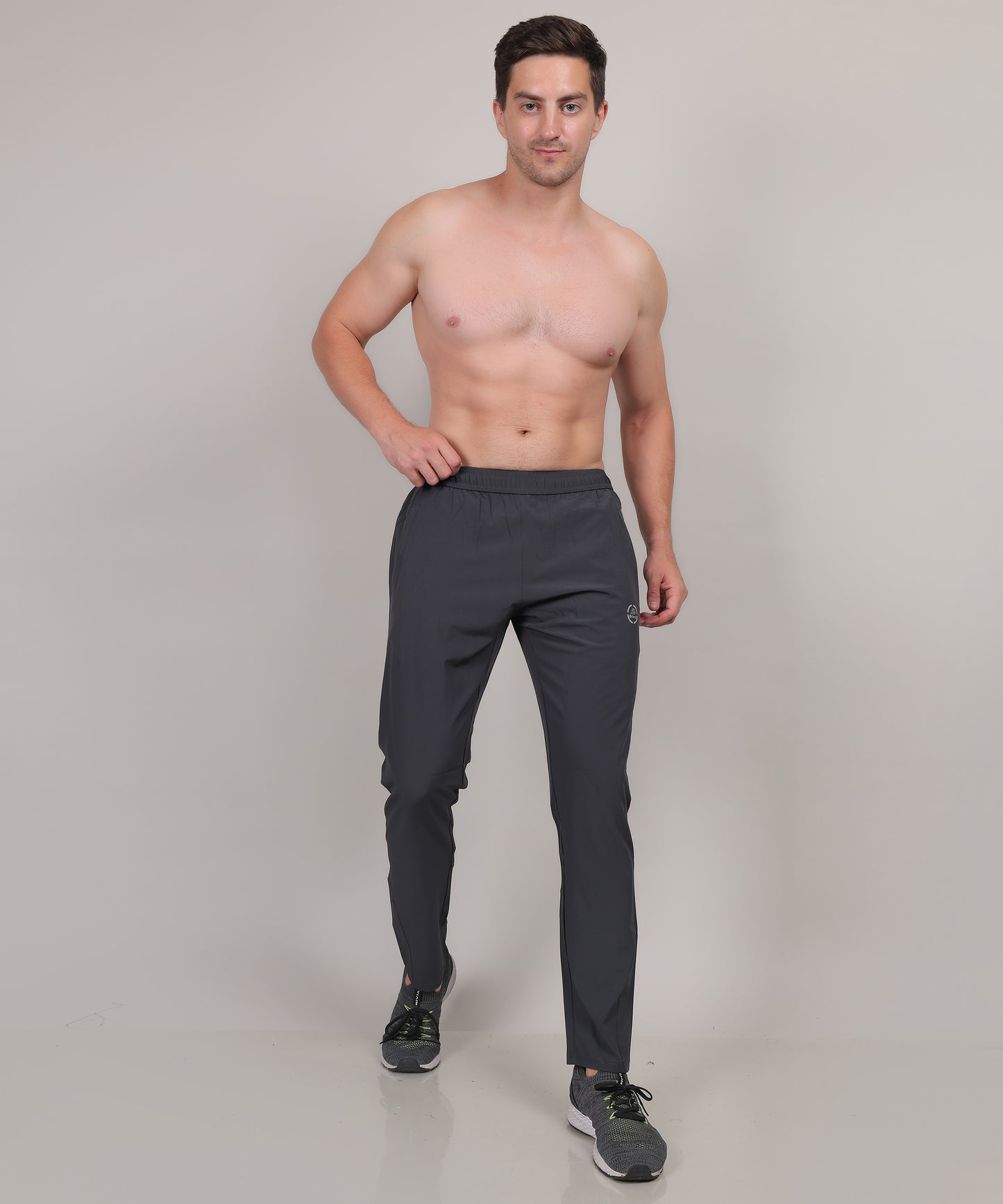 SELECT 8065 REGULAR FIT NS TRACK PANT GREY FOR MEN
