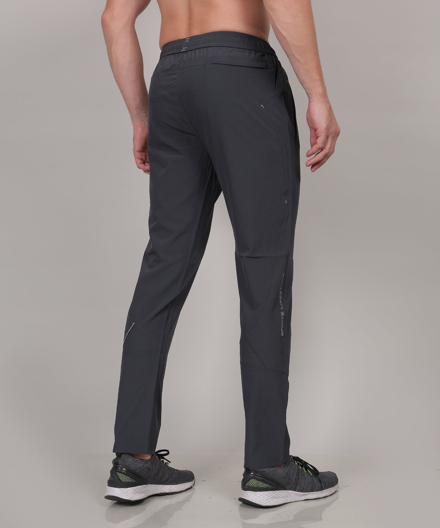 SELECT 8065 REGULAR FIT NS TRACK PANT GREY FOR MEN