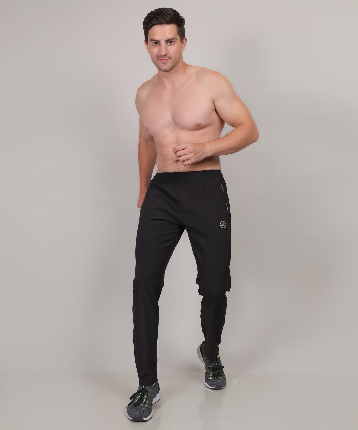 SELECT 8065 REGULAR FIT NS TRACK PANT BLACK FOR MEN