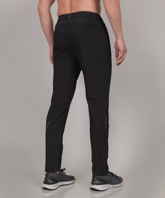 SELECT 8065 REGULAR FIT NS TRACK PANT BLACK FOR MEN