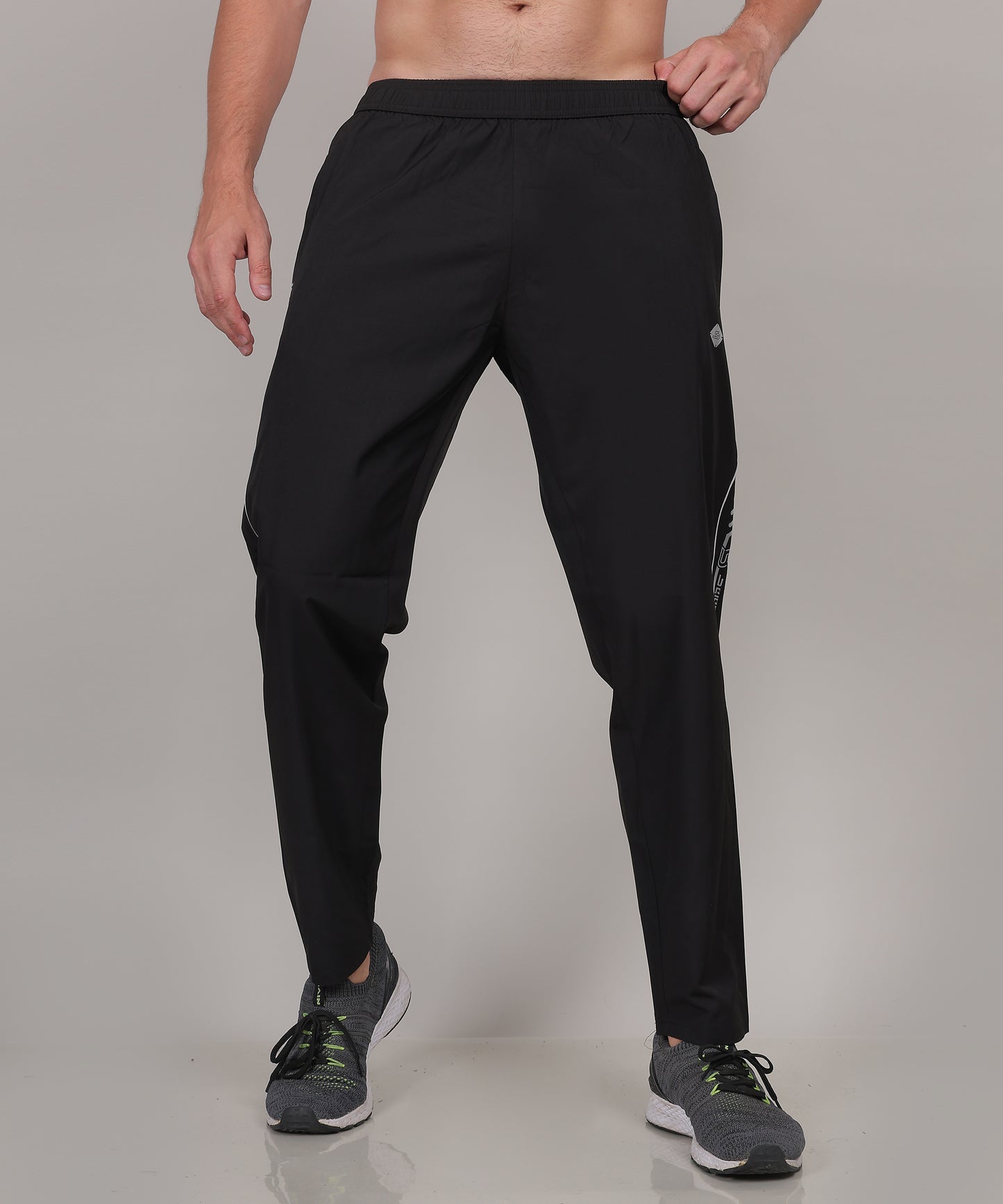 SELECT 8022 STYLISH PIPING NS TRACK PANT BLACK FOR MEN