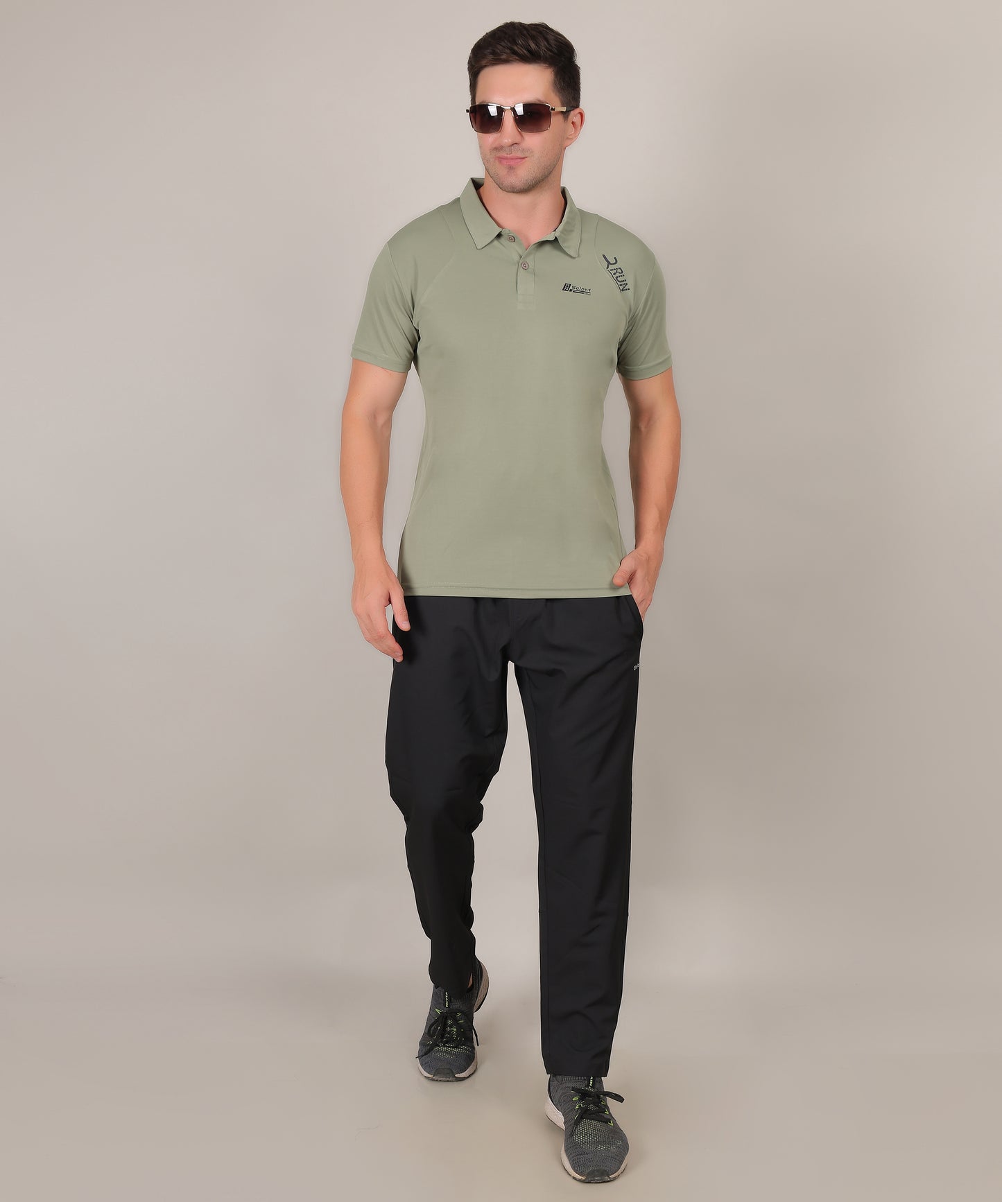SELECT 4141 CLASSIC FIT SPORTS POLO T-SHIRT PISTA