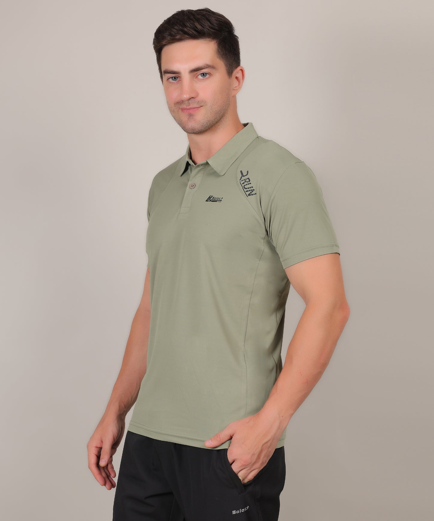 SELECT 4141 CLASSIC FIT SPORTS POLO T-SHIRT PISTA