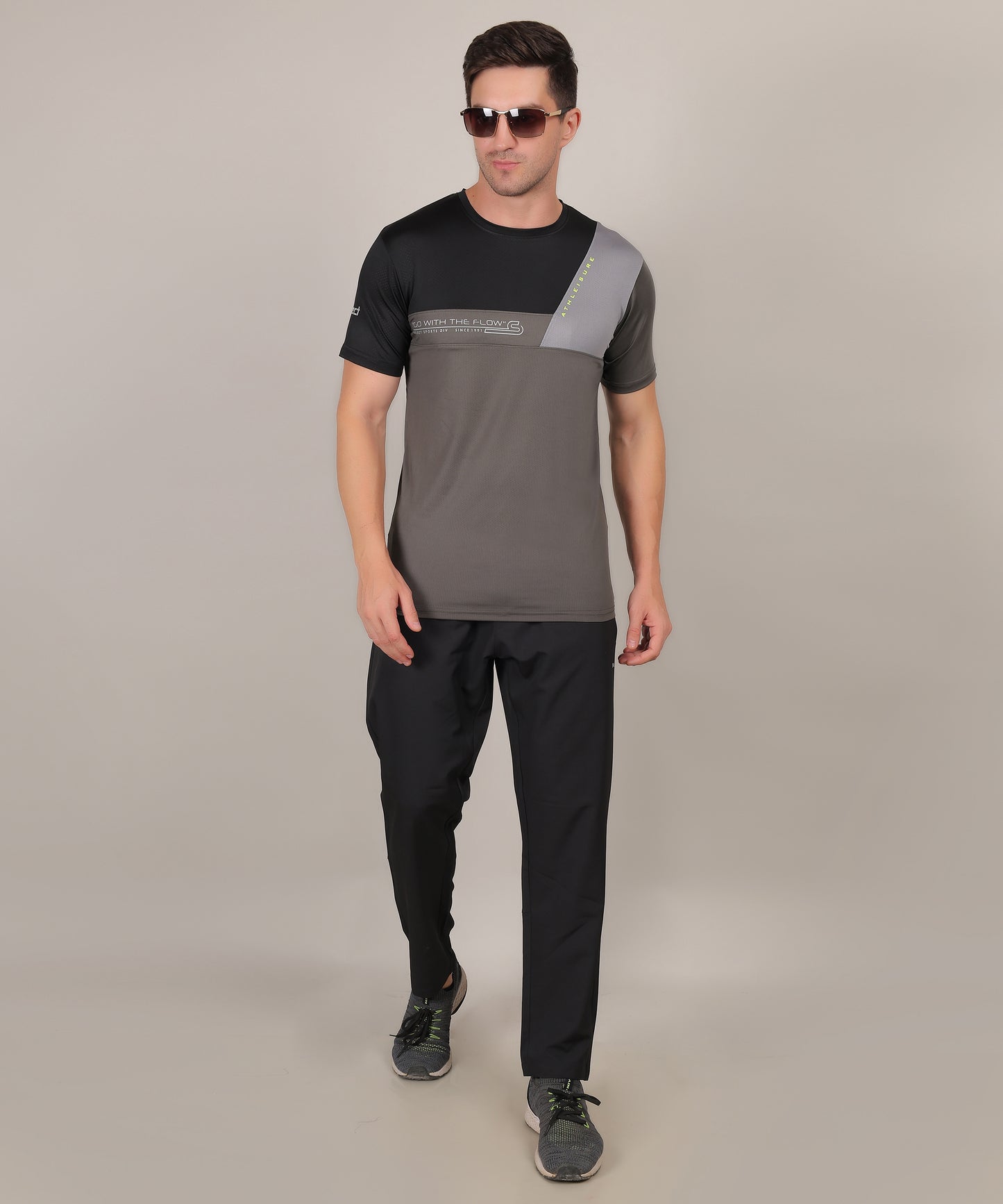 SELECT 5130 DRYFIT POLYSTER ROUND NECK OLIVE T-SHIRT