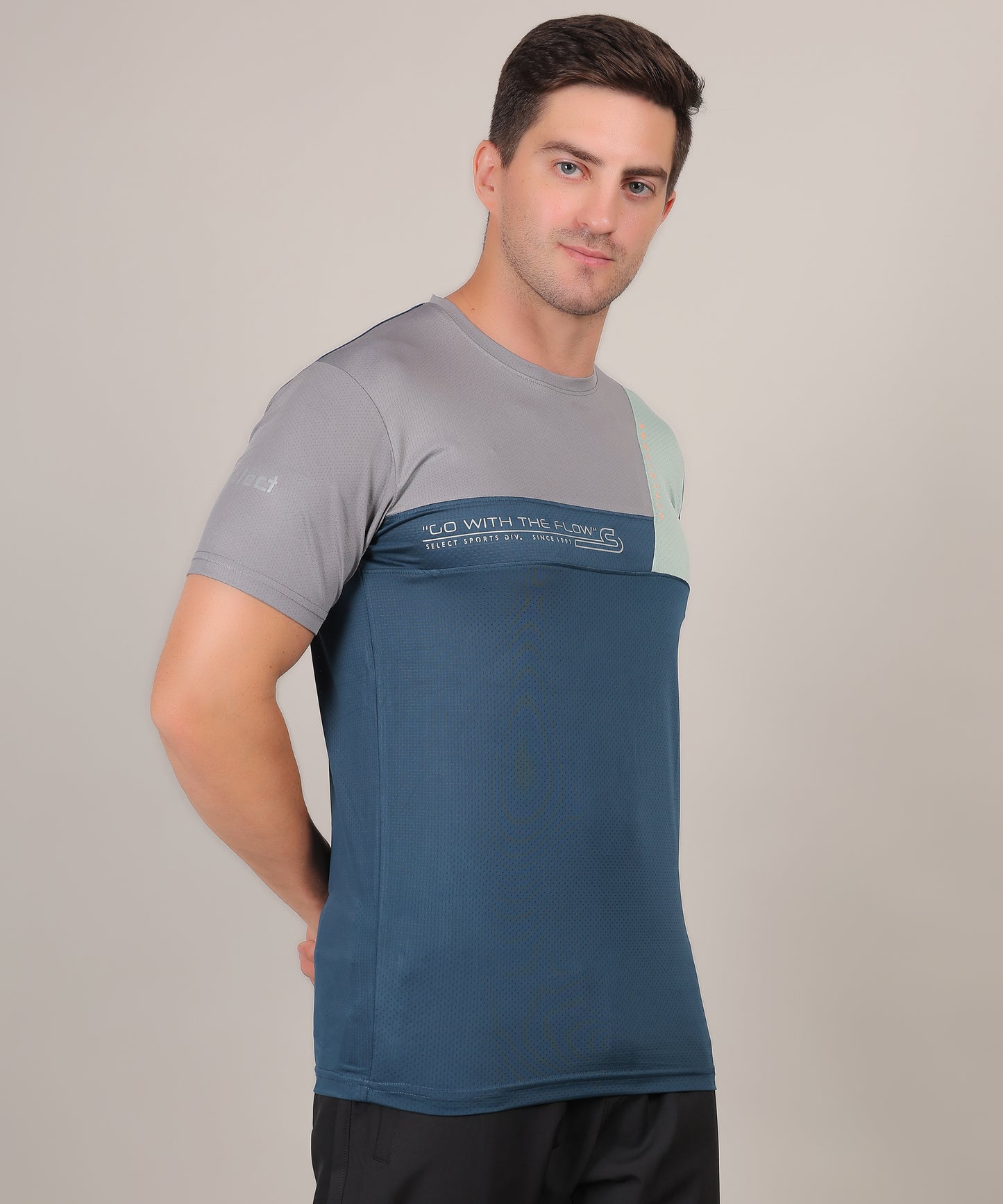 SELECT 5130 DRYFIT ROUND NECK AIRFORCE T-SHIRT