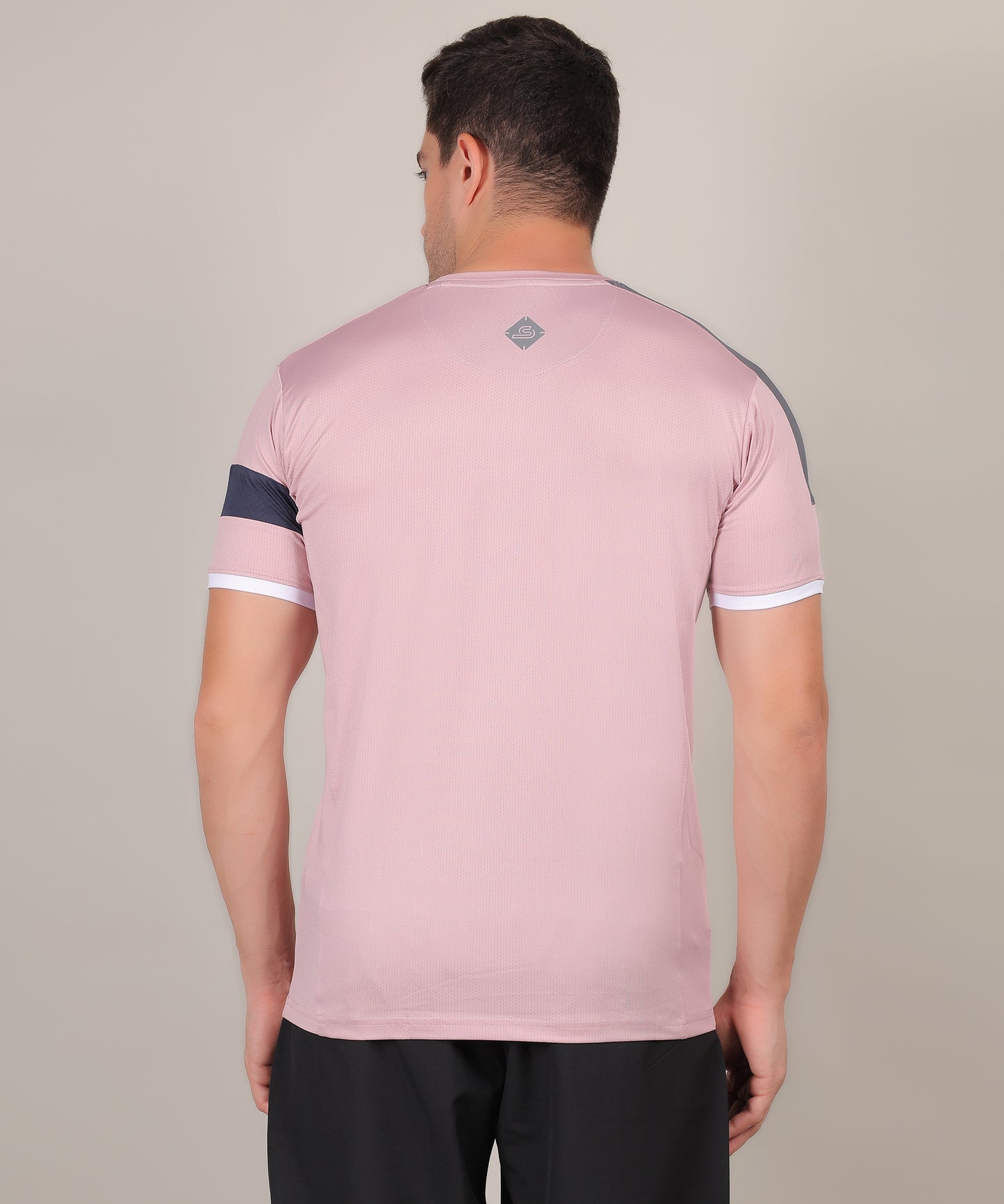 SELECT 5140 DRYFIT POLYSTER ROUND NECK PINK T-SHIRT