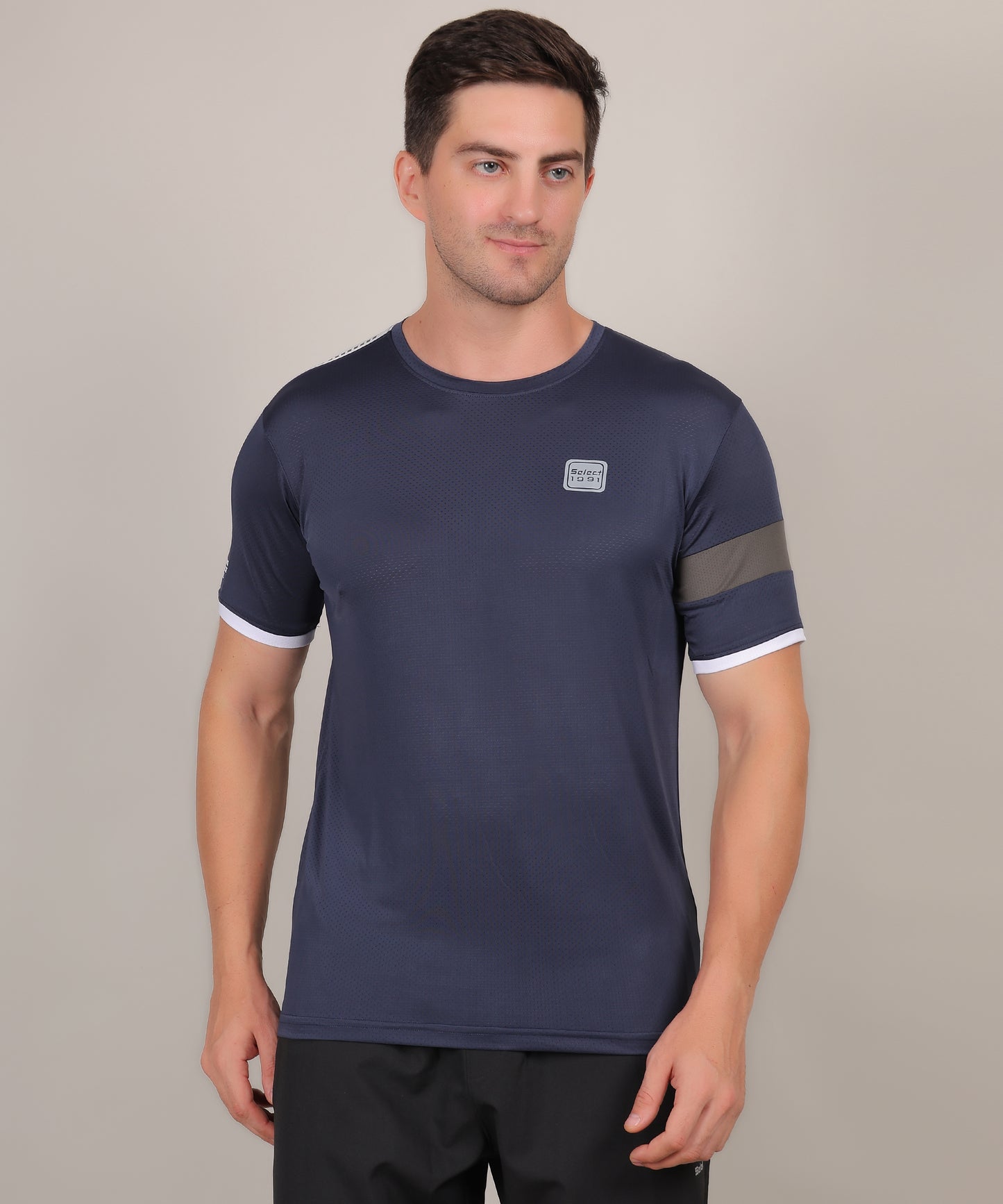 SELECT 5140 DRYFIT POLYSTER ROUND NECK VIOLET T-SHIRT