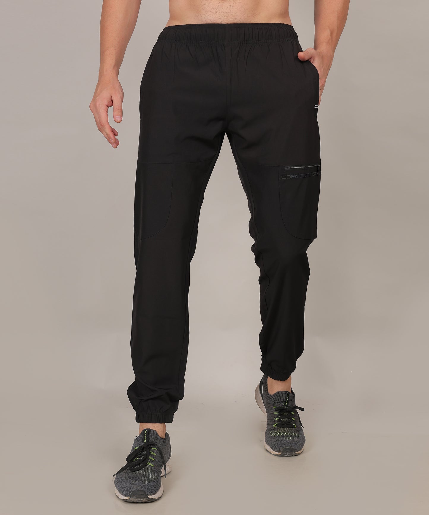 SELECT 9002 JOGGER NS SPORTS TRACK PANT BLACK FOR MEN