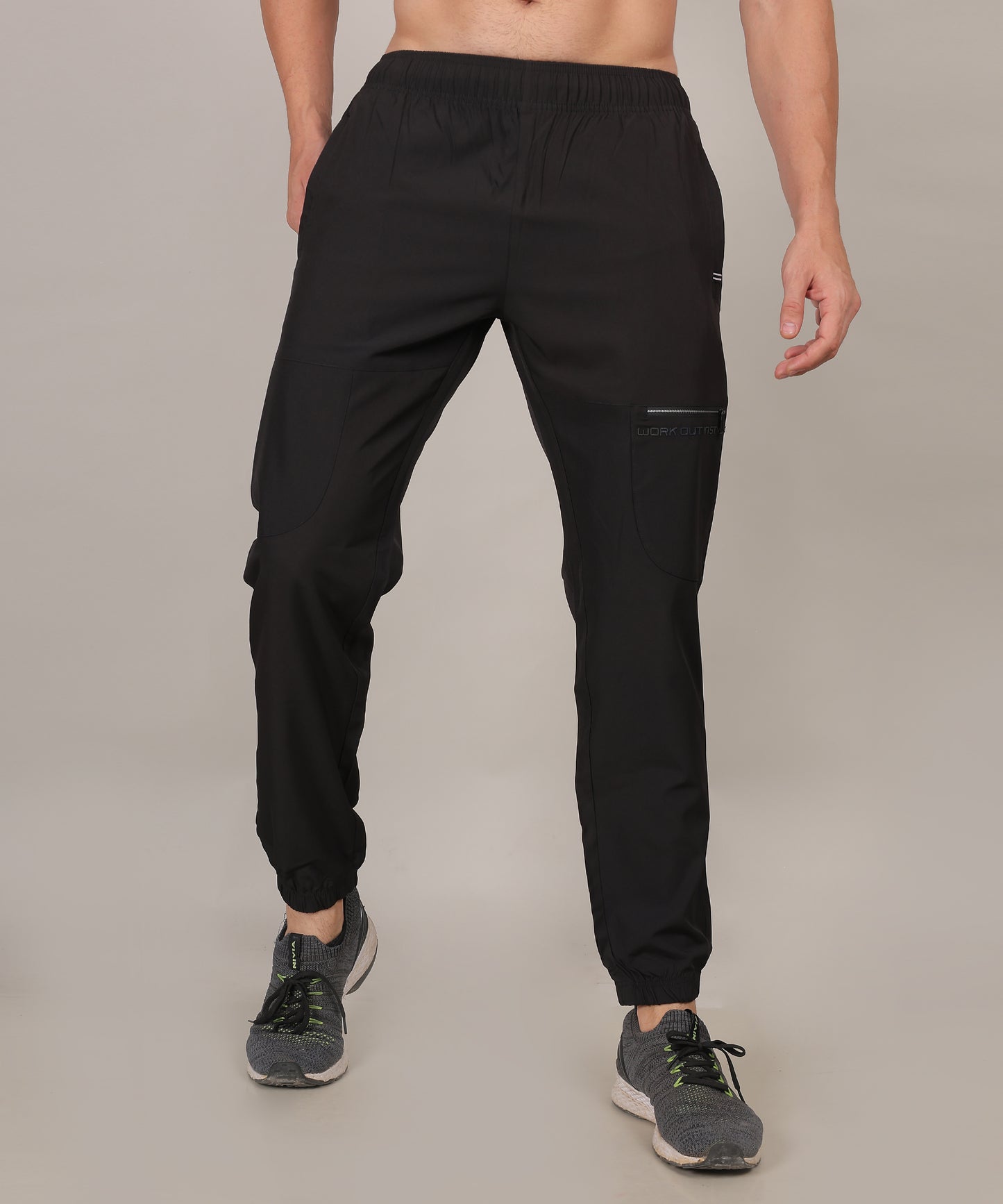 SELECT 9002 JOGGER NS SPORTS TRACK PANT BLACK FOR MEN