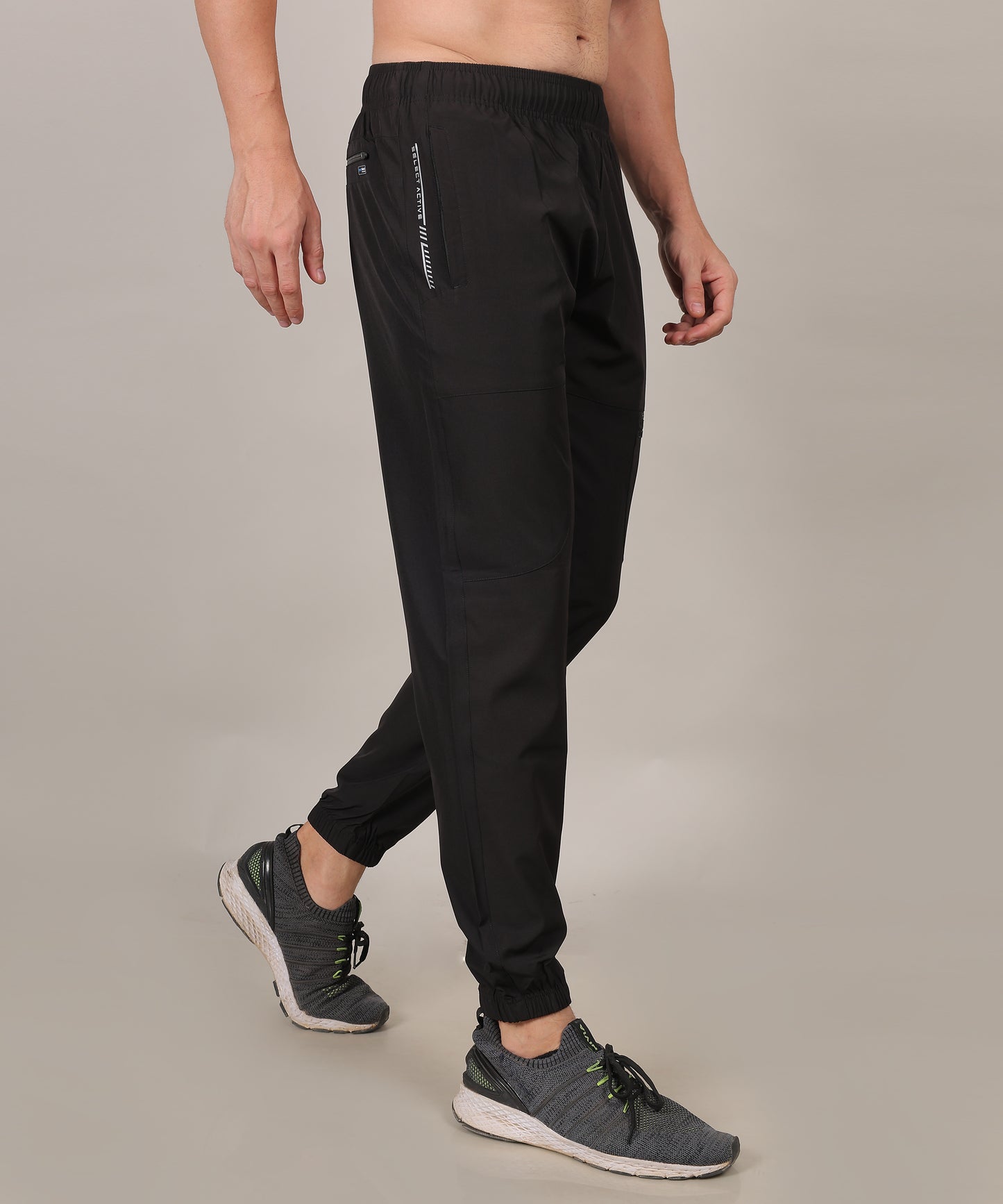 SELECT 9002 JOGGER NS SPORTS TRACK PANT BLACK FOR MEN