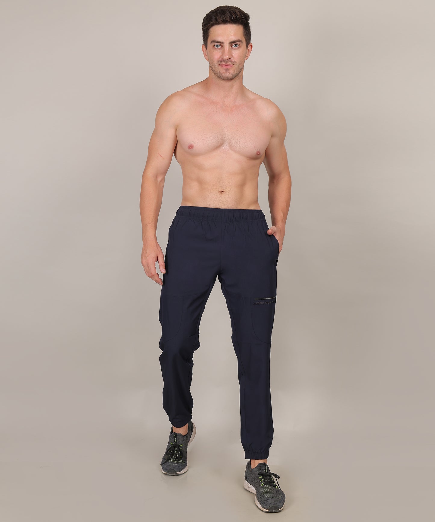 SELECT 9002 JOGGER NS SPORTS TRACK PANT NAVY BLUE FOR MEN