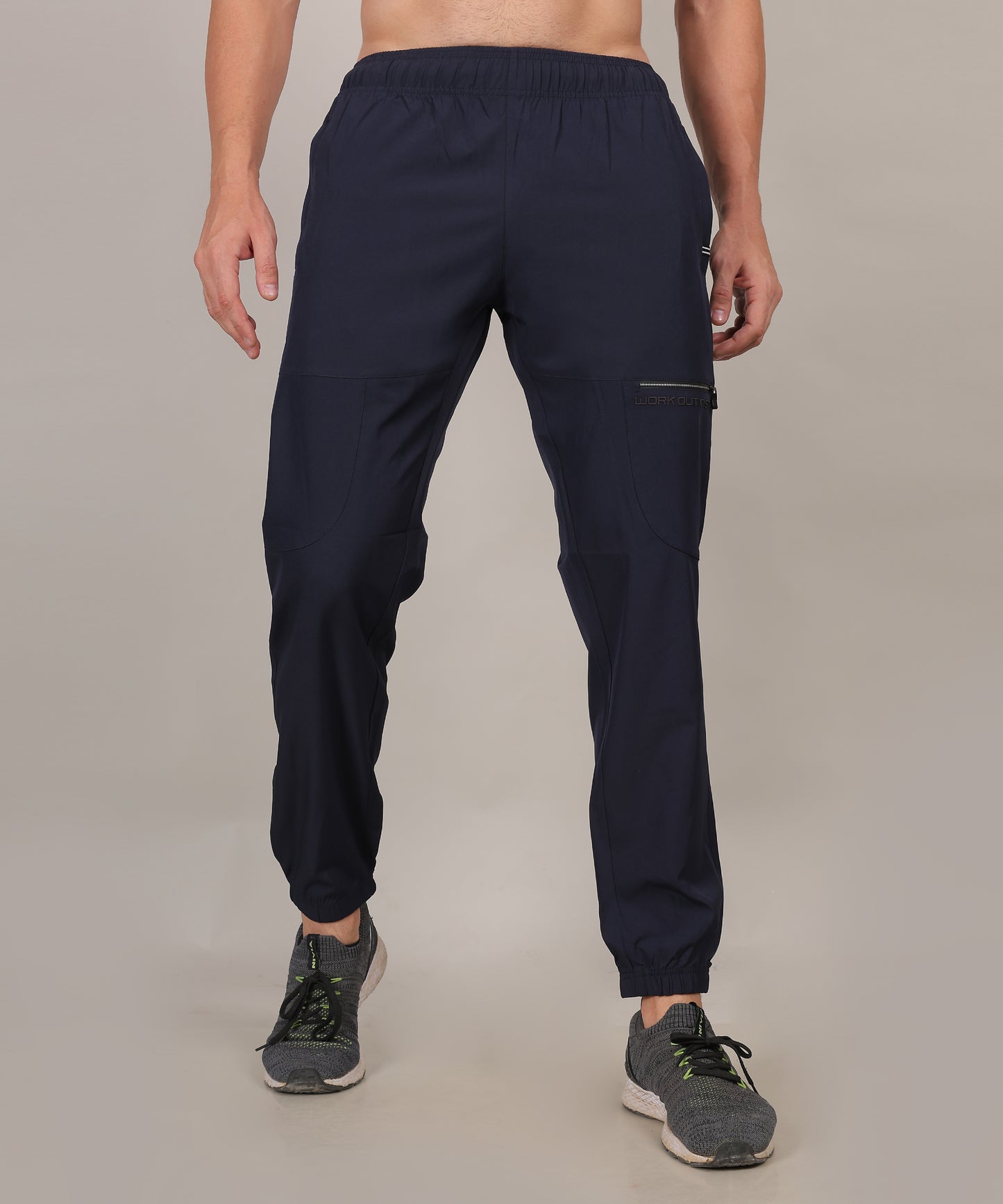 SELECT 9002 JOGGER NS SPORTS TRACK PANT NAVY BLUE FOR MEN