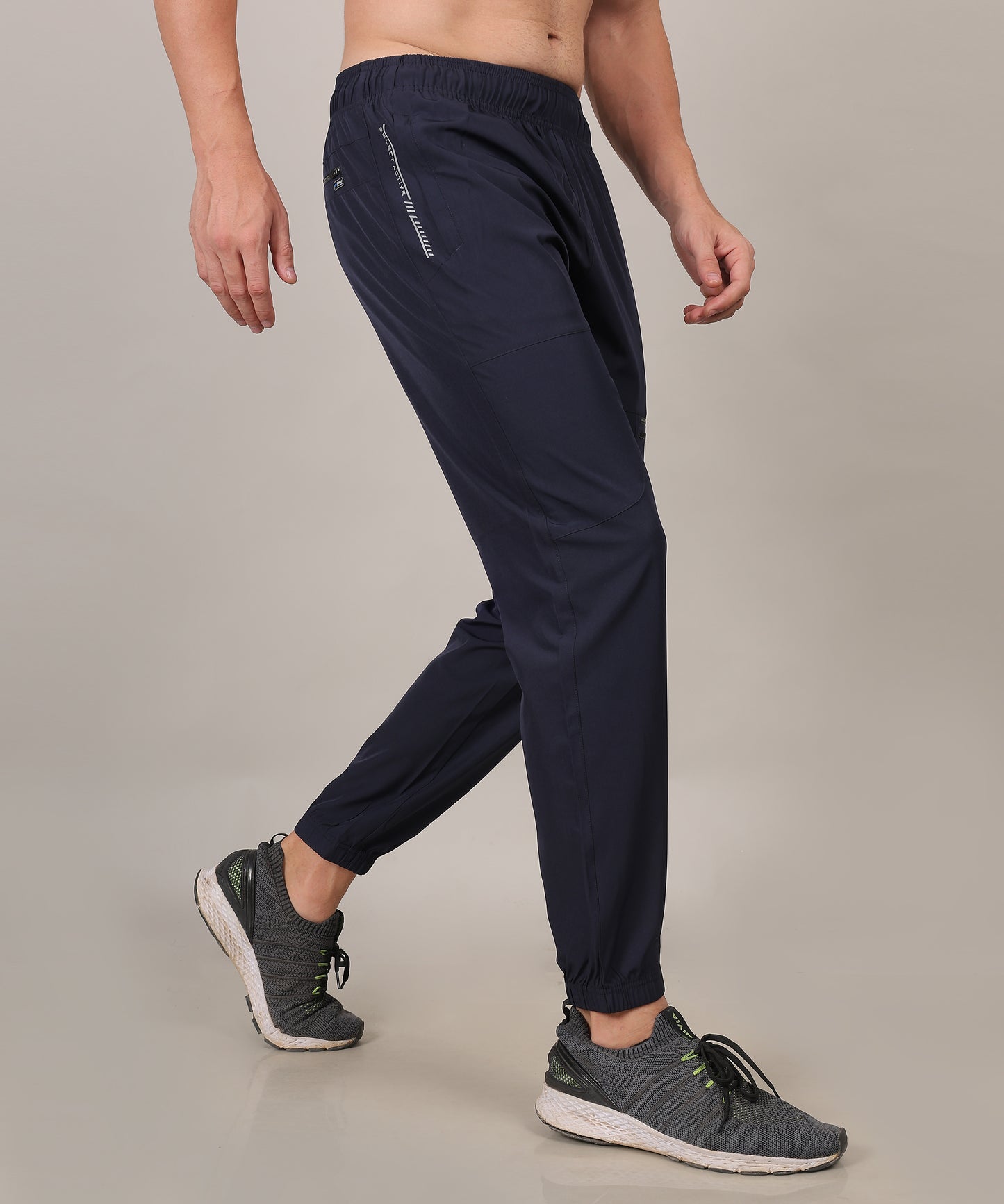 SELECT 9002 JOGGER NS SPORTS TRACK PANT NAVY BLUE FOR MEN