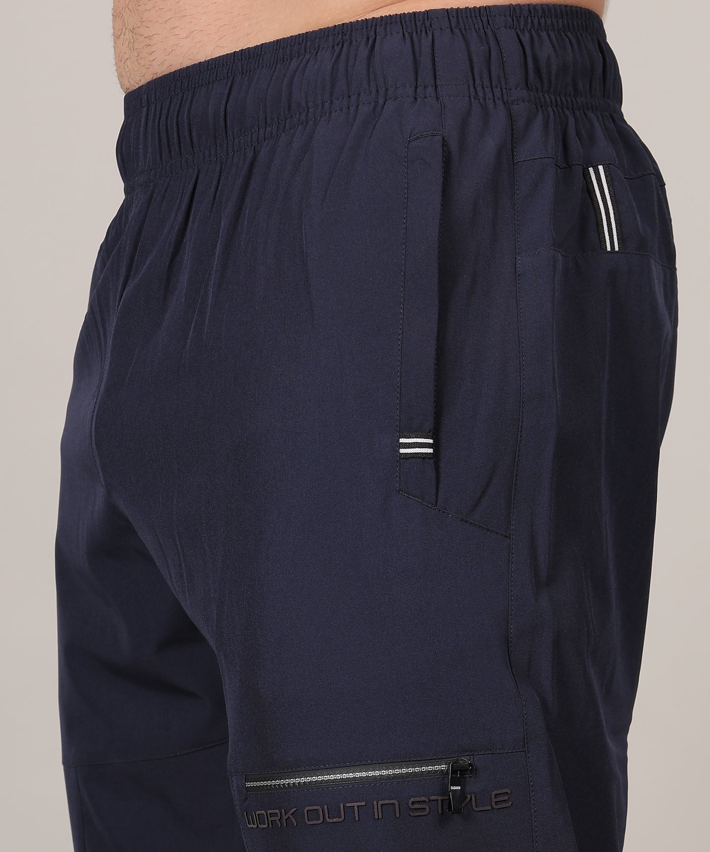 SELECT 9002 JOGGER NS SPORTS TRACK PANT NAVY BLUE FOR MEN