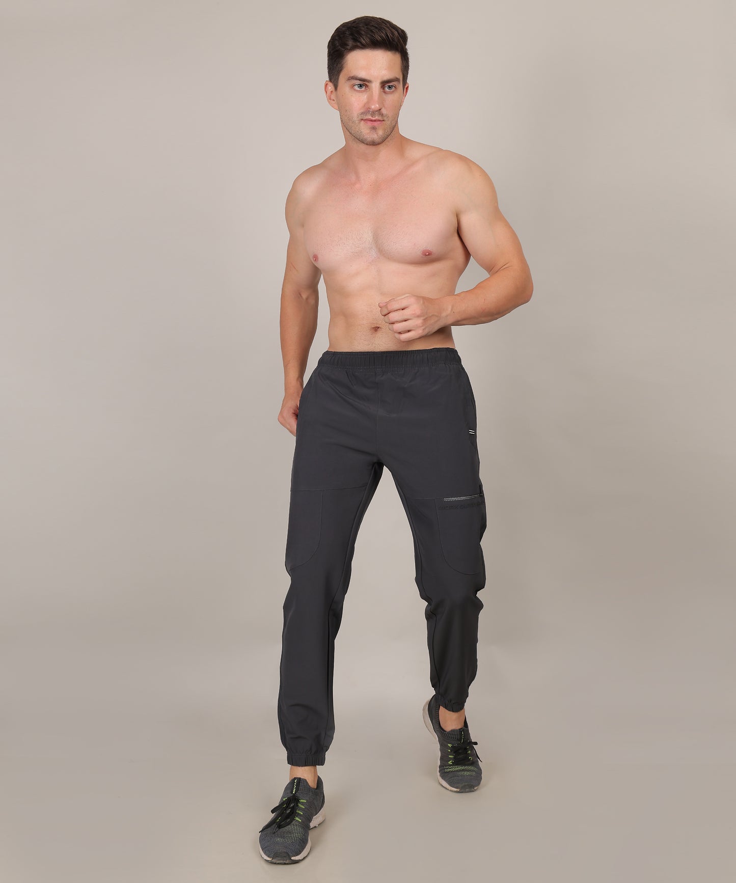 SELECT 9002 JOGGER NS SPORTS TRACK PANT GREY FOR MEN