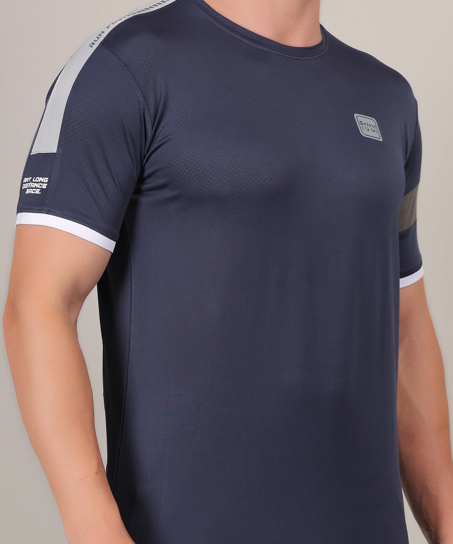 SELECT 5140 DRYFIT POLYSTER ROUND NECK VIOLET T-SHIRT