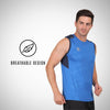R-707 BLACK Active Dry T-Shirt for Men | UltraDry, Stretchable, Breathable Sportswear