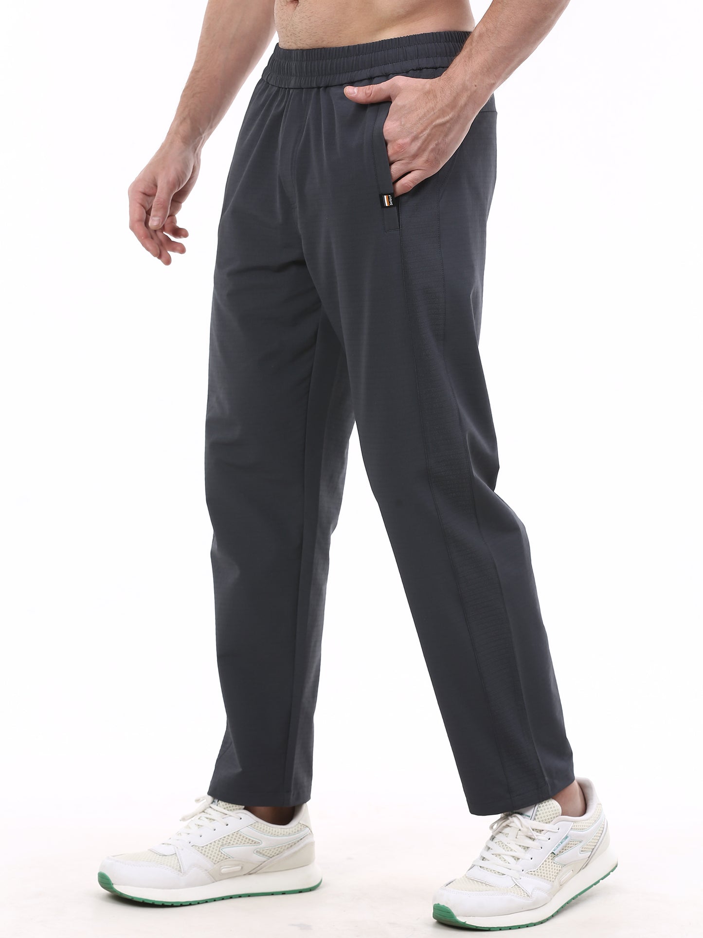 SL - 2614  Men’s Nylon Terry Straight Fit Trackpants