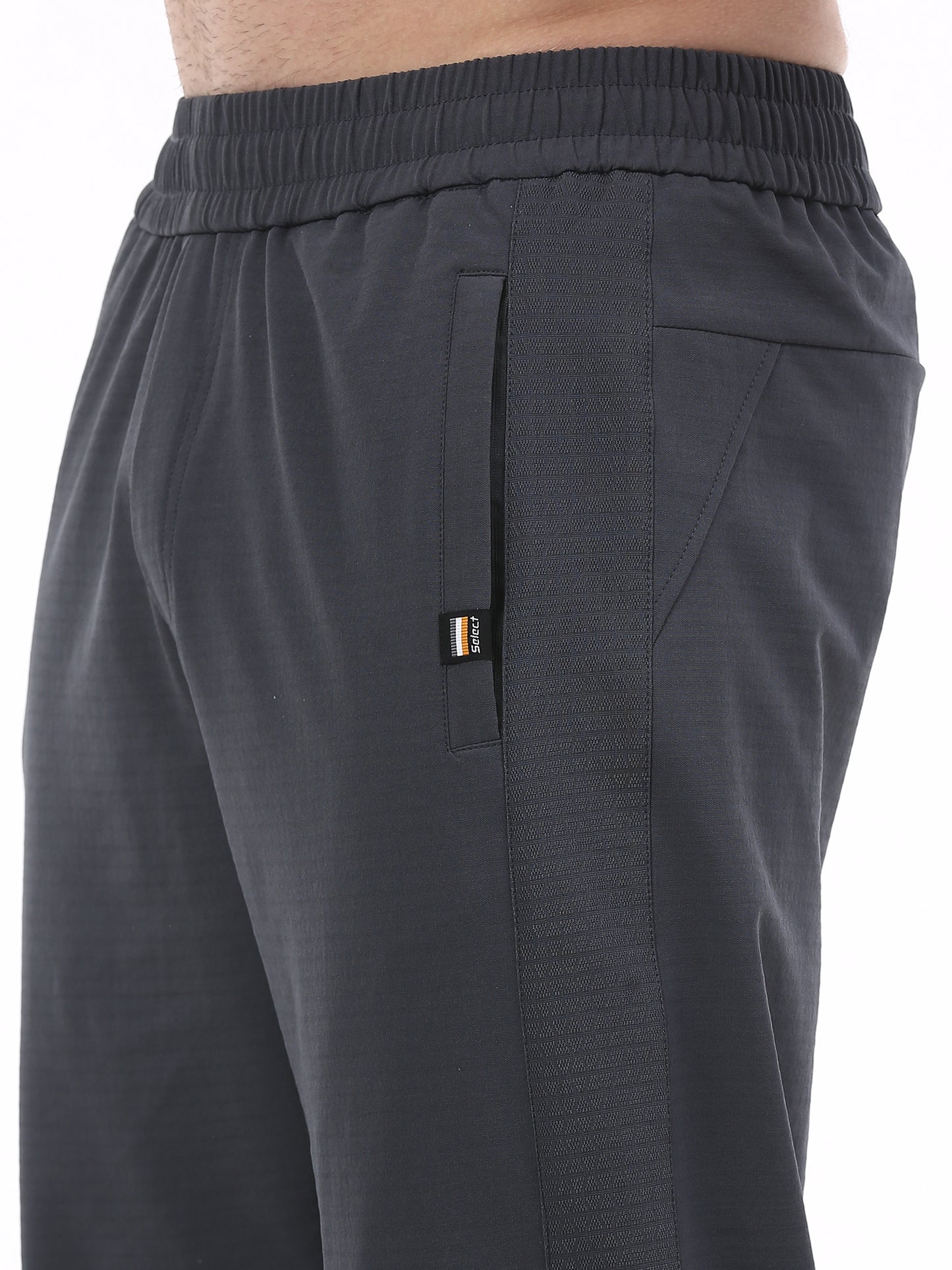 SL - 2614  Men’s Nylon Terry Straight Fit Trackpants
