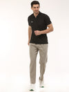 SL - 2605   Men’s Nylon Terry Straight Fit Trackpants