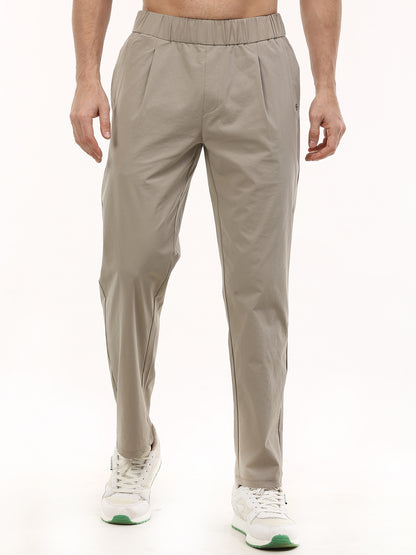 SL - 2605   Men’s Nylon Terry Straight Fit Trackpants