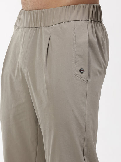 SL - 2605   Men’s Nylon Terry Straight Fit Trackpants