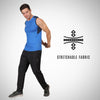 R-707 BLACK Active Dry T-Shirt for Men | UltraDry, Stretchable, Breathable Sportswear