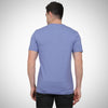 Select CT5070 Cotton Round Neck T-Shirt Blue for Men | Stretchable, Breathable & Moisture-Wicking