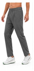 SL - 2605   Men’s Nylon Terry Straight Fit Trackpants